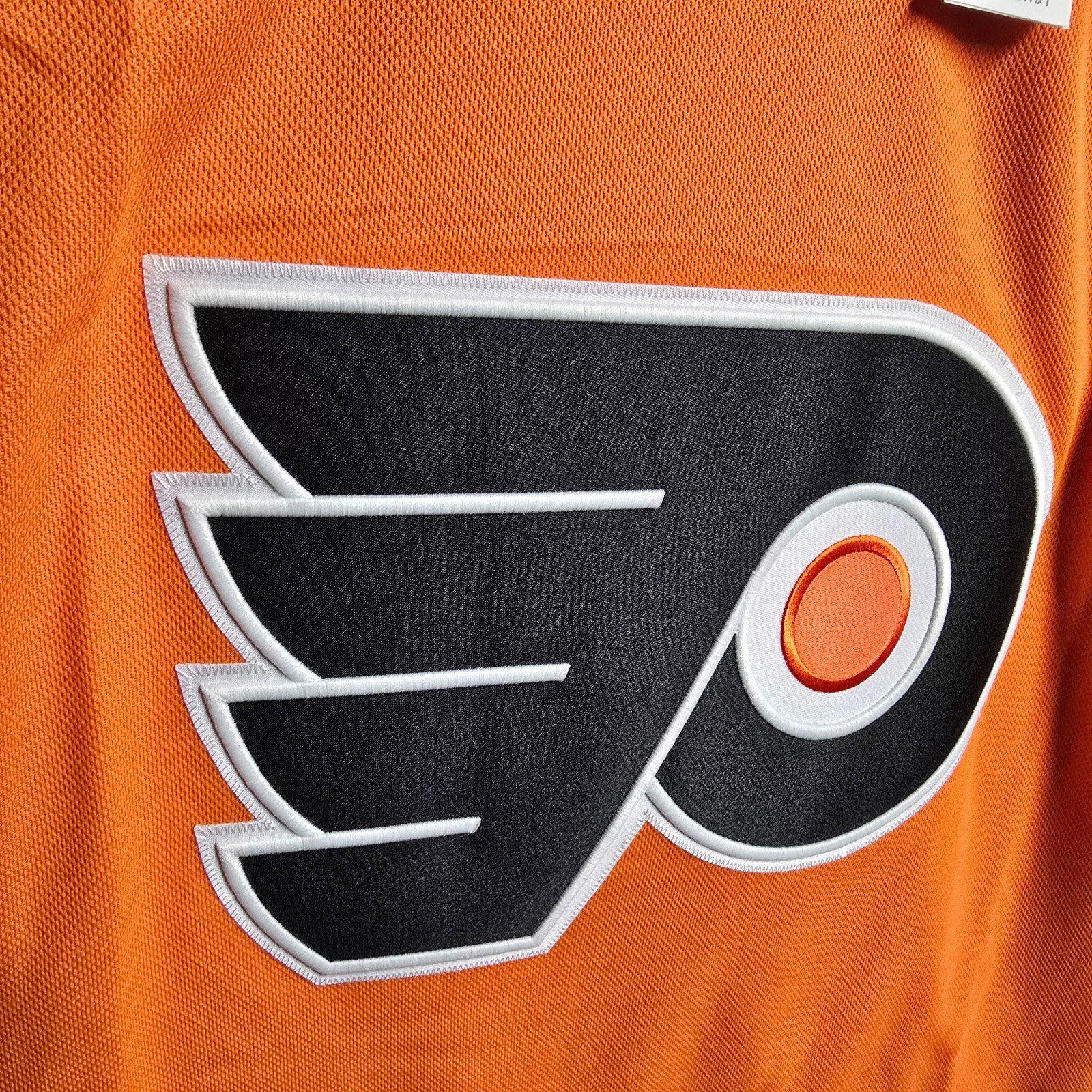 Adidas Philadelphia Flyers size 52 L Adidas Authentic Hockey Jersey Size US L / EU 52-54 / 3 - 2 Thumbnail