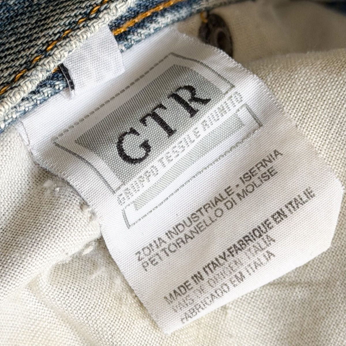 Helmut Lang Vintage Helmut Lang 1998 THRASHED Repair Denim Size US 32 / EU 48 - 12 Thumbnail