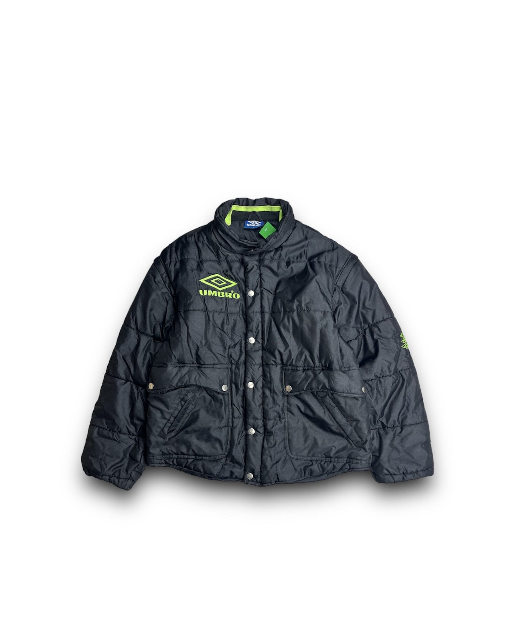 Umbro Umbro Vintage Jacket Black Size Medium Size US M / EU 48-50 / 2 - 1 Thumbnail