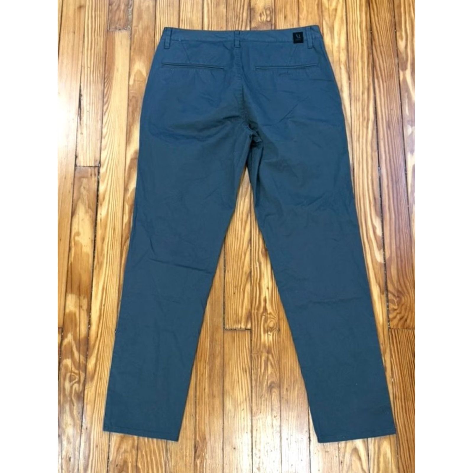 Vuori Vuori Collins Chino Pants Men’s 32x28 Charcoal Cotton Stretch Twill V433 Size US 32 / EU 48 - 2 Thumbnail