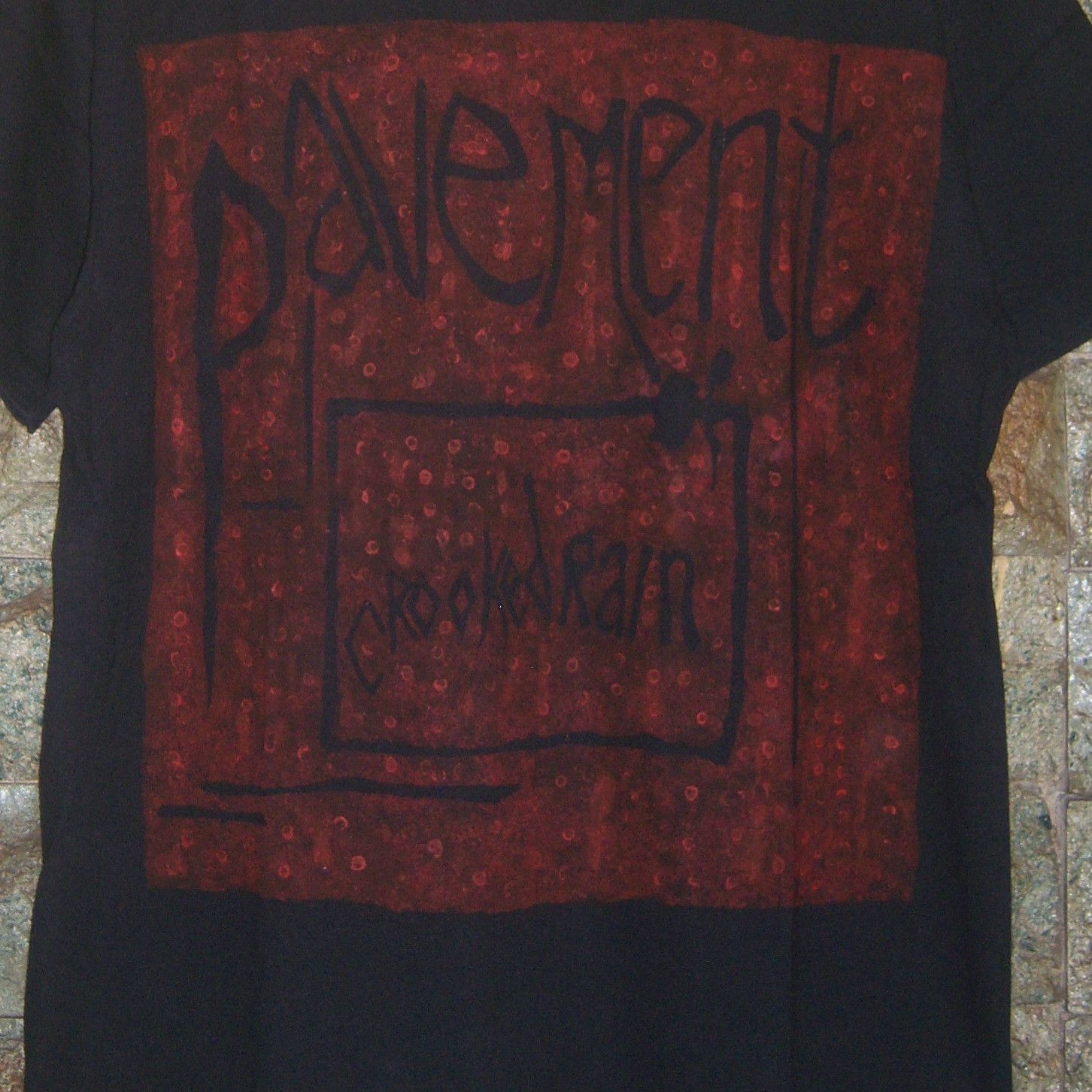 Band Tees × Vintage 90s Pavement Bootleg Crooked Rain Vintage Single Stitch Size US L / EU 52-54 / 3 - 3 Thumbnail