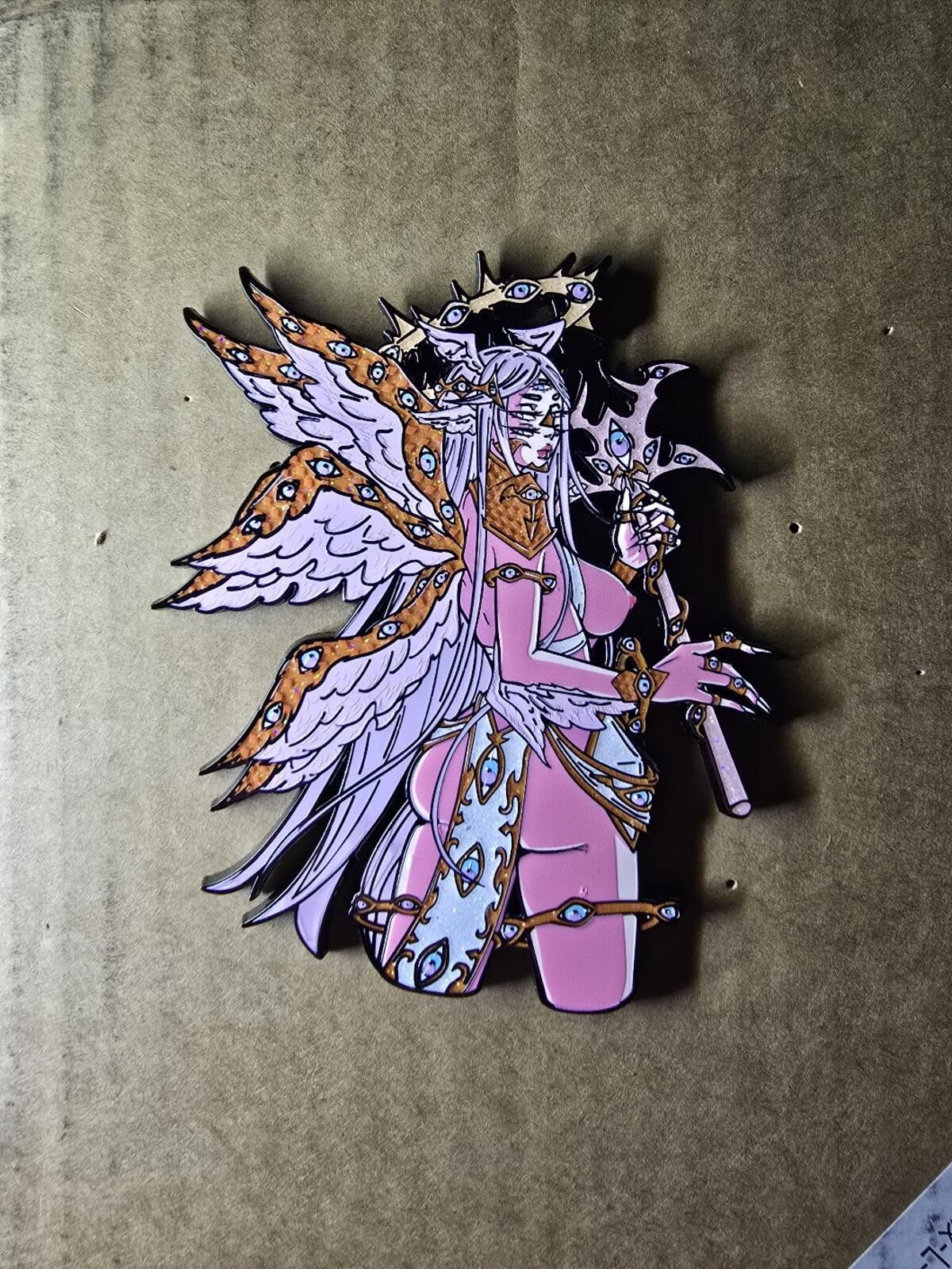 Independent Truck Co. Lewd Angel LE Pin by Captivating Audience Size ONE SIZE - 3 Thumbnail