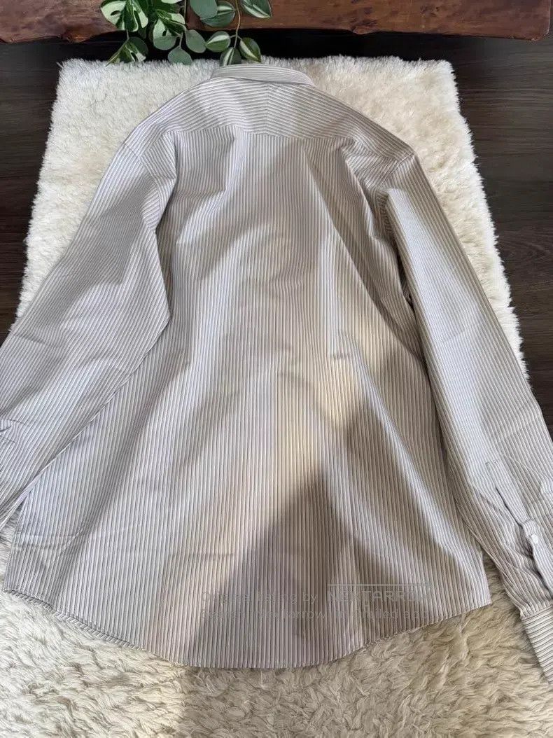 Hermes Hermes Men's Long-Sleeved Striped Shirt Size US XS / EU 42 / 0 - 2 Thumbnail