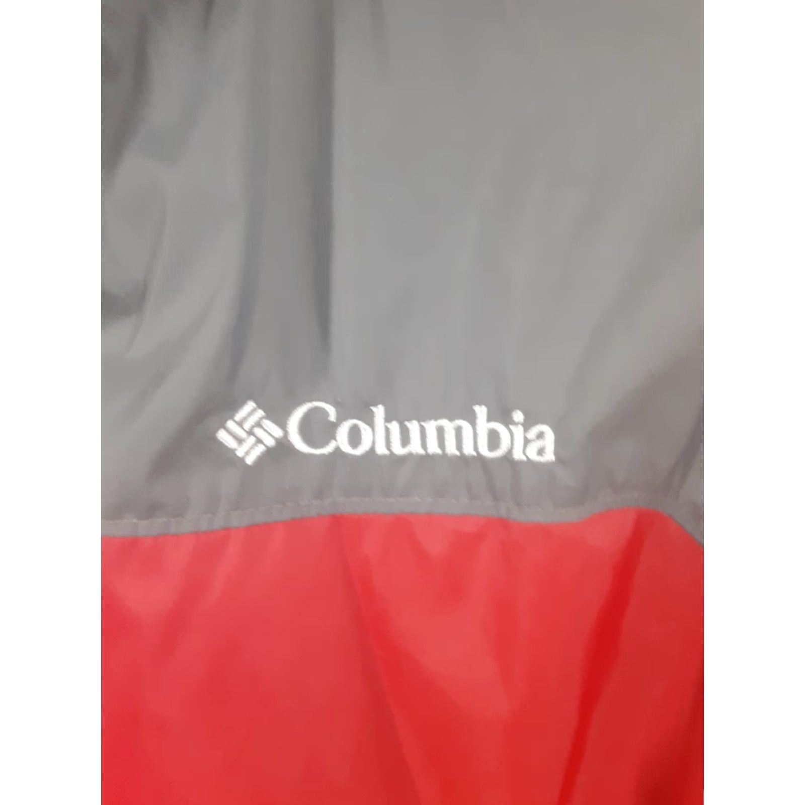Vintage Columbia Omni-Shield Windbreaker Hooded Full Zip Red Mens M Zip Jacket Size US M / EU 48-50 / 2 - 2 Thumbnail