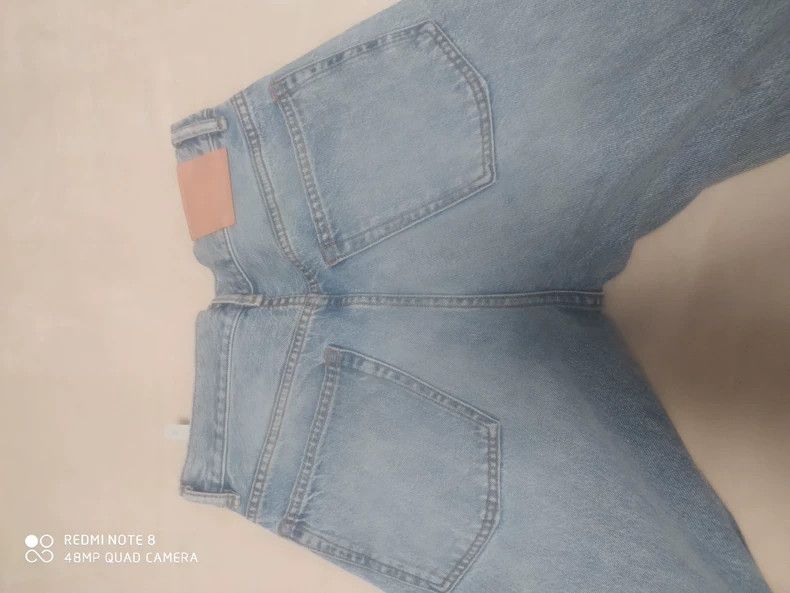 Acne Studios acne studios Denim bigfoot pants 2502-Nextarrow Size US 32 / EU 48 - 2 Thumbnail