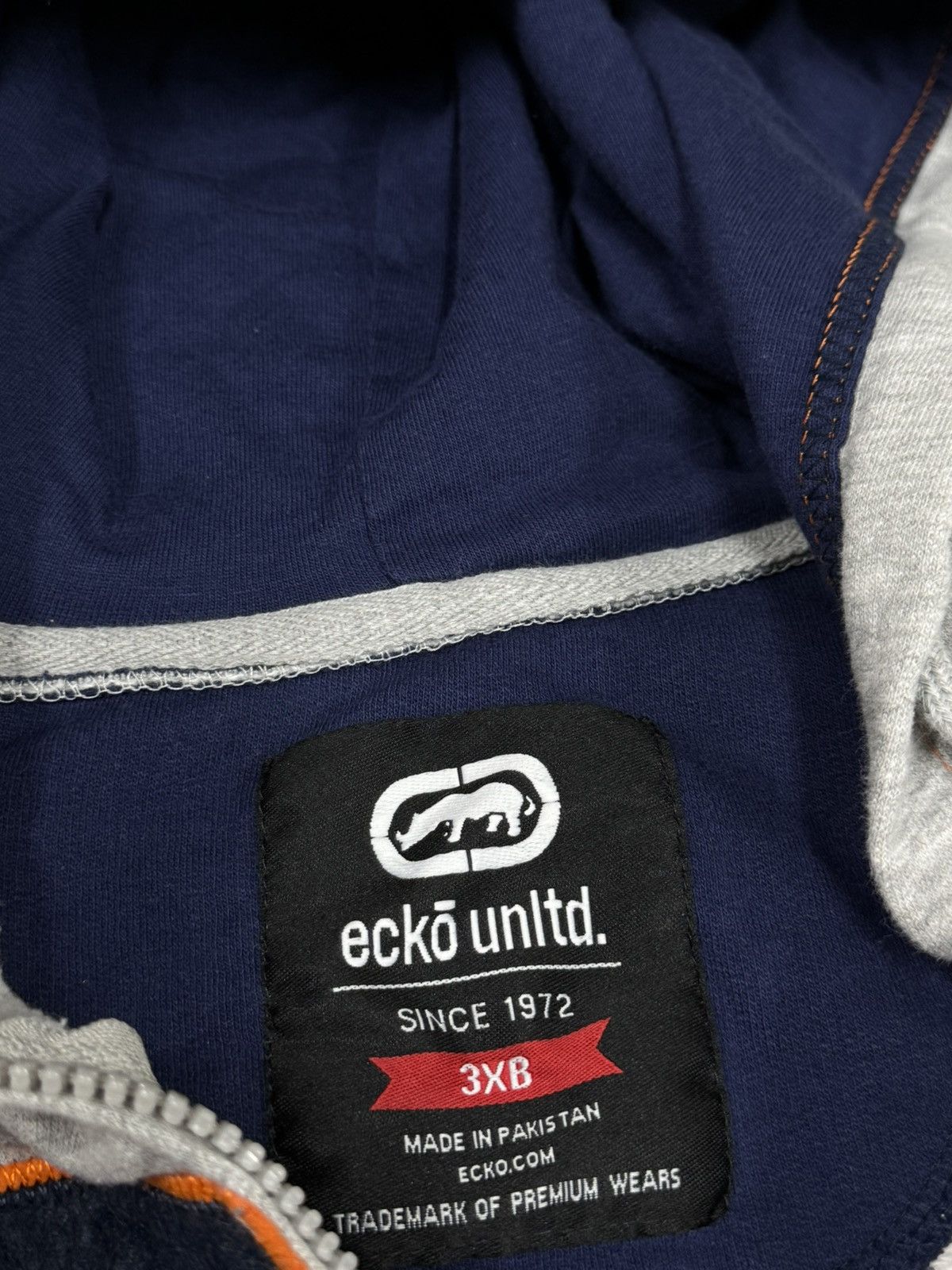 Ecko Unltd. Vintage Ecko Unltd. Rhino Center Logo Hoodie 2000s Size US XXL / EU 58 / 5 - 6 Thumbnail