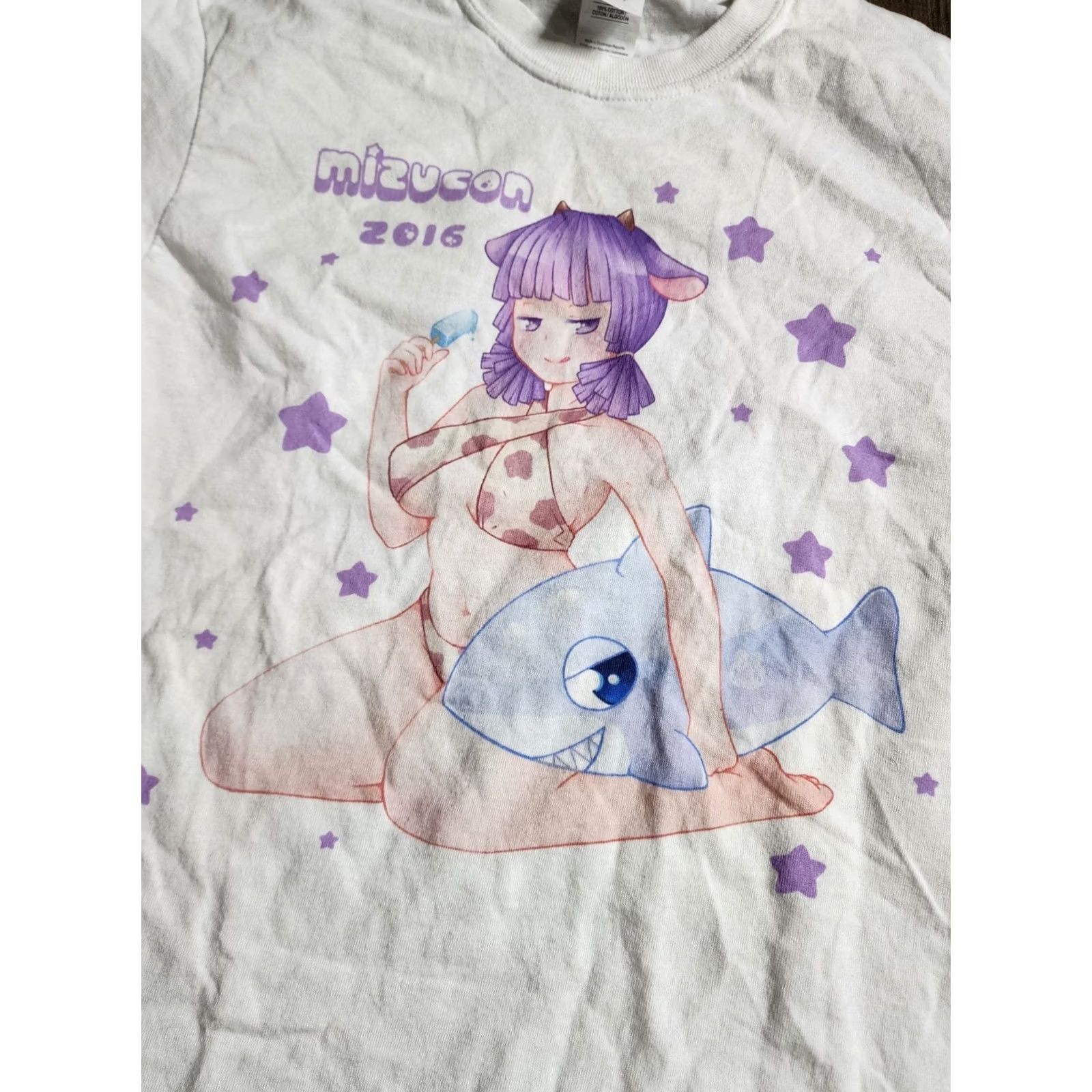 Gildan Mens S Mizucon 2016 Japanese Anime Festival Sexy Girl T Shirt Size US S / EU 44-46 / 1 - 4 Thumbnail