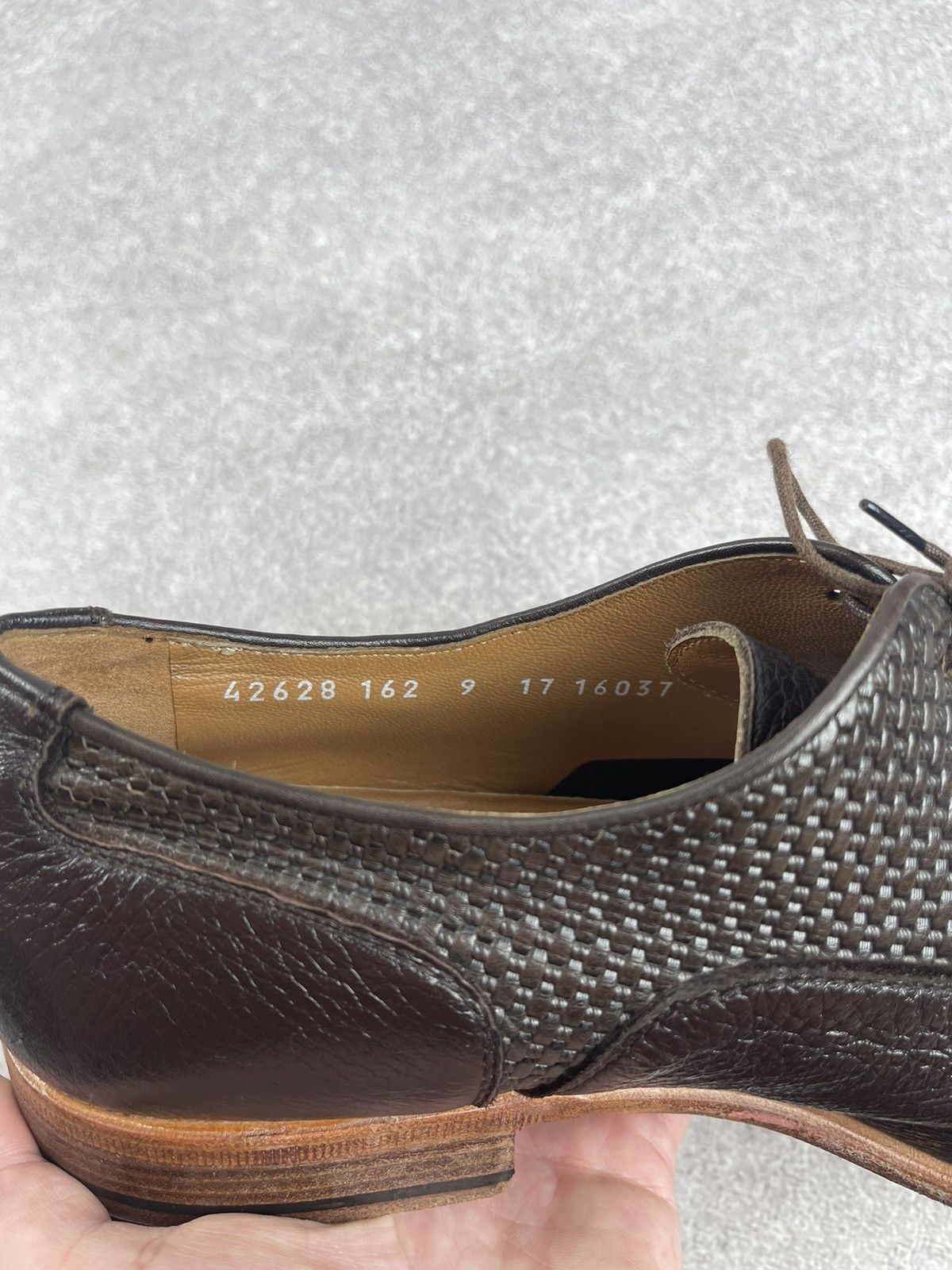 Moreschi Moreschi Leather Brown Derby Classic Shoes Size US 10 / EU 43 - 18 Thumbnail