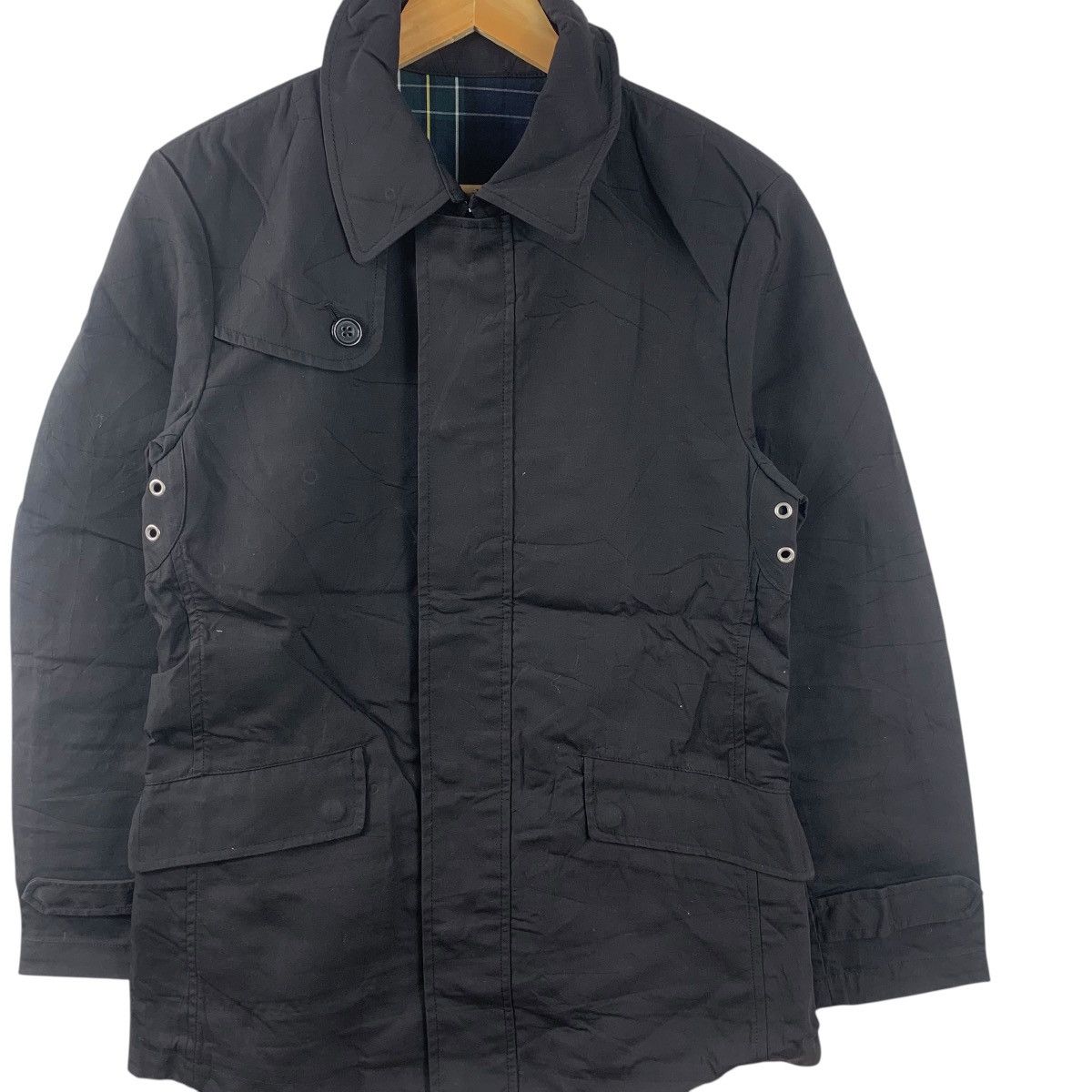 Takeo Kikuchi Vintage TAKEO KIKUCHI JAPAN Tartan Minimalist Design Jacket Size M / US 6-8 / IT 42-44 - 4 Thumbnail