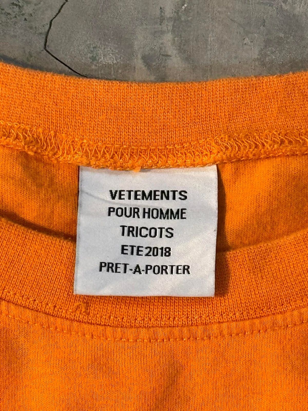 Vetements Vetements Staff 3M reflective Oversized tee Size US S / EU 44-46 / 1 - 10 Thumbnail