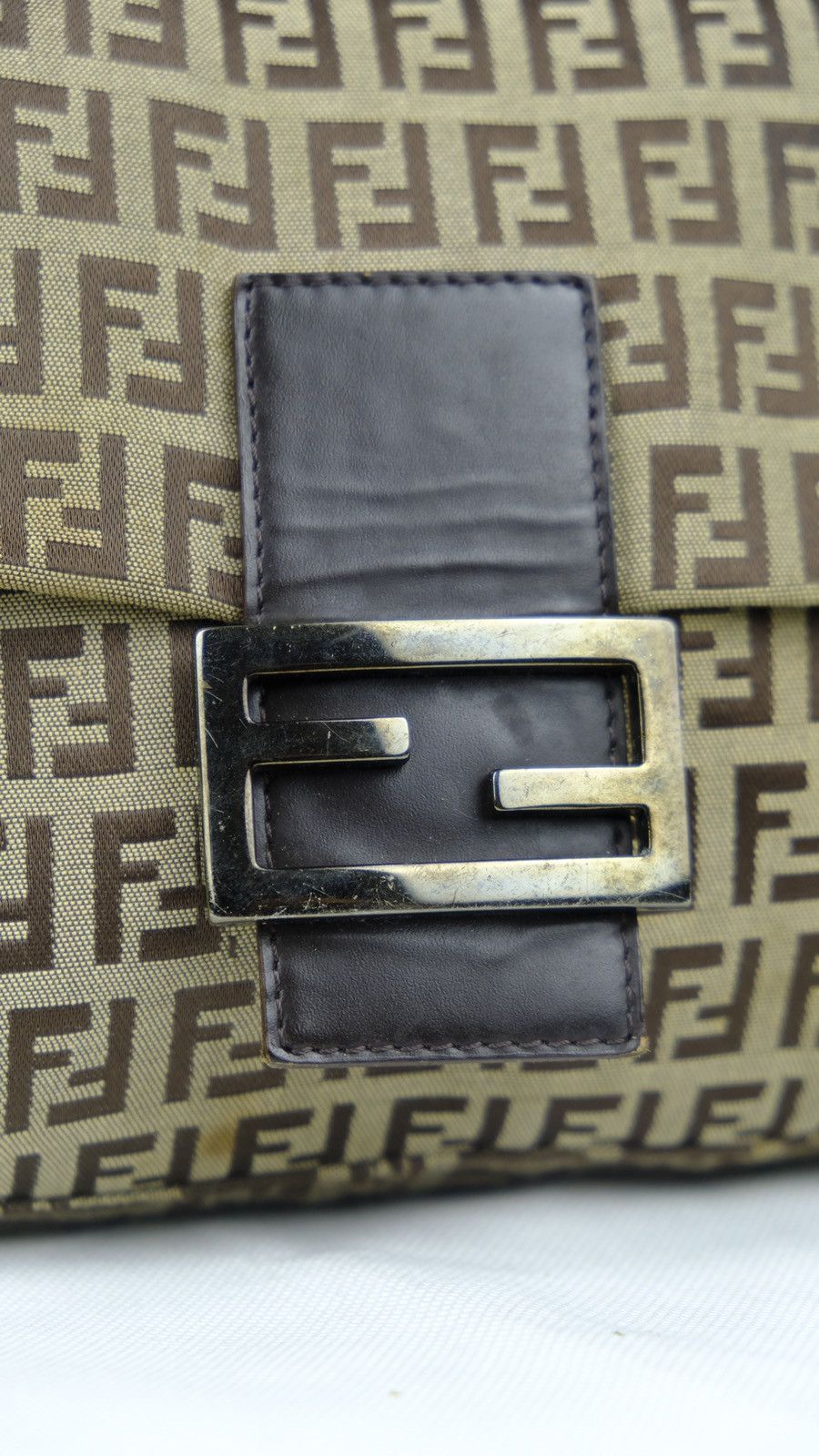 Fendi Authentic vintage Fendi zucchino mama baguette Size ONE SIZE - 11 Thumbnail