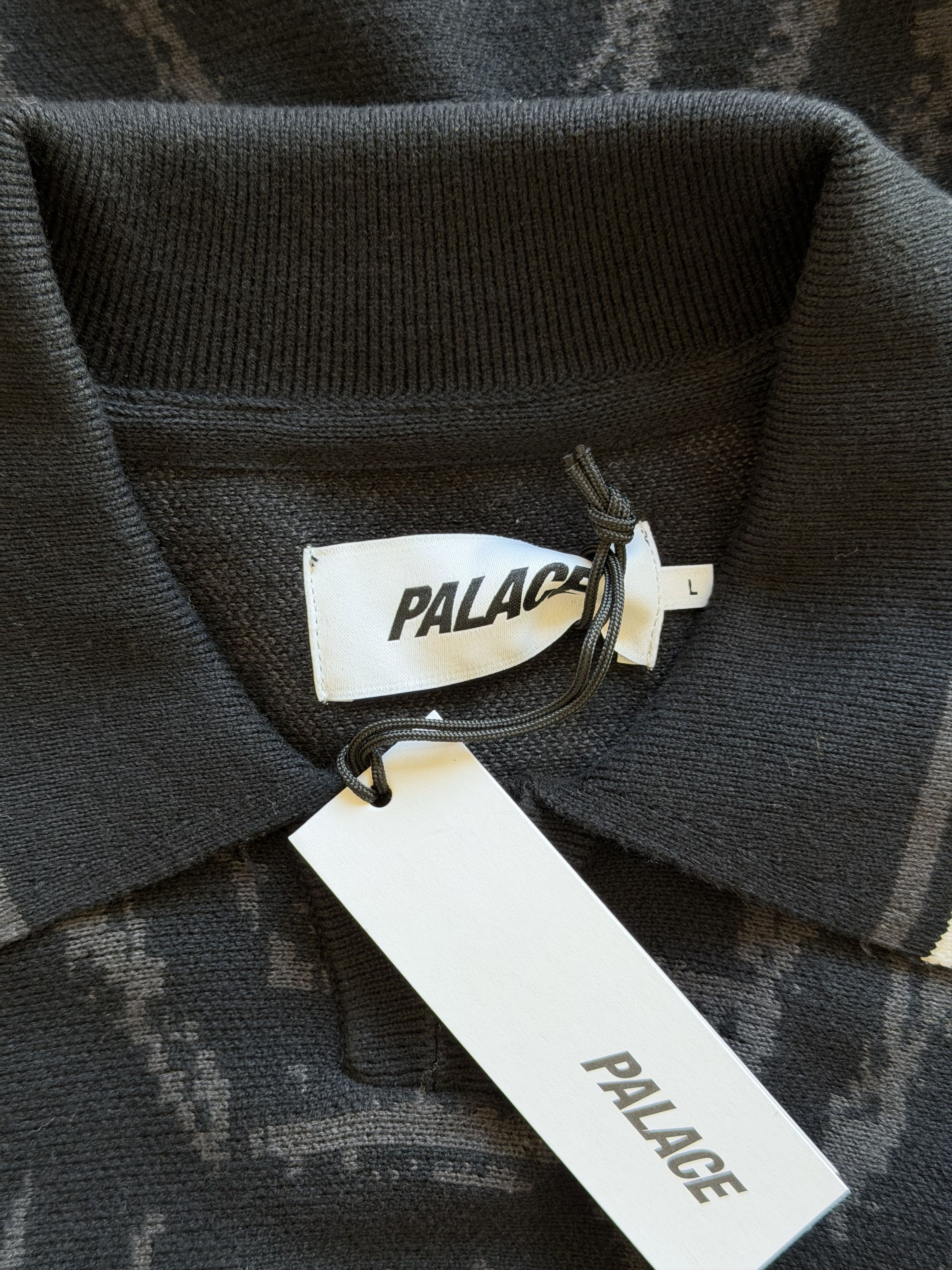 Palace Palace Viola Knit Jersey in Black Size US L / EU 52-54 / 3 - 7 Thumbnail