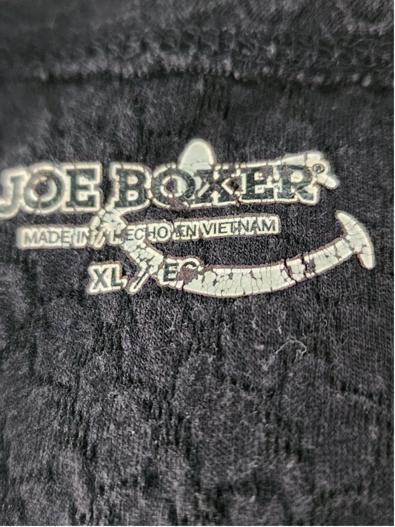 Joe Boxer Joe Boxer Black Cropped T-Shirt Size XL / US 12-14 / IT 48-50 - 4 Thumbnail