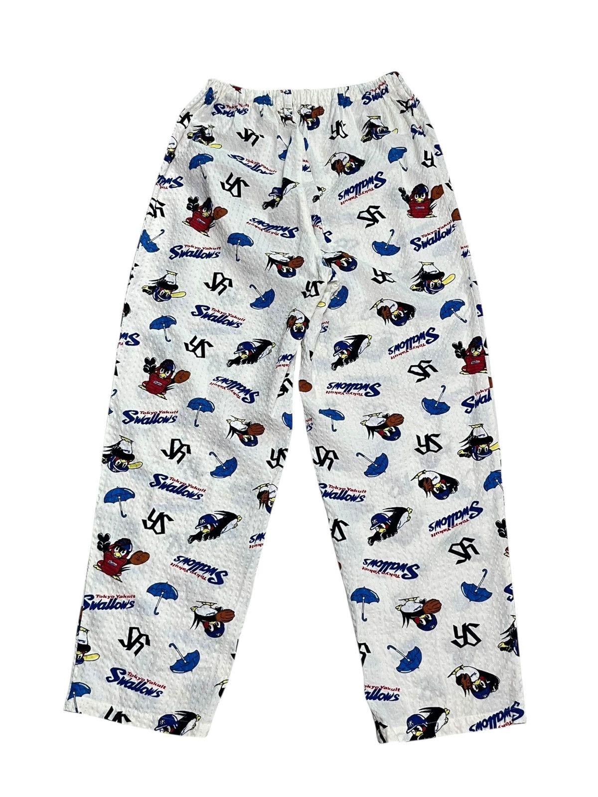 MLB Rare Tokyo Yakult Swallows All Over Print Pajama Set Unisex Size US M / EU 48-50 / 2 - 8 Thumbnail
