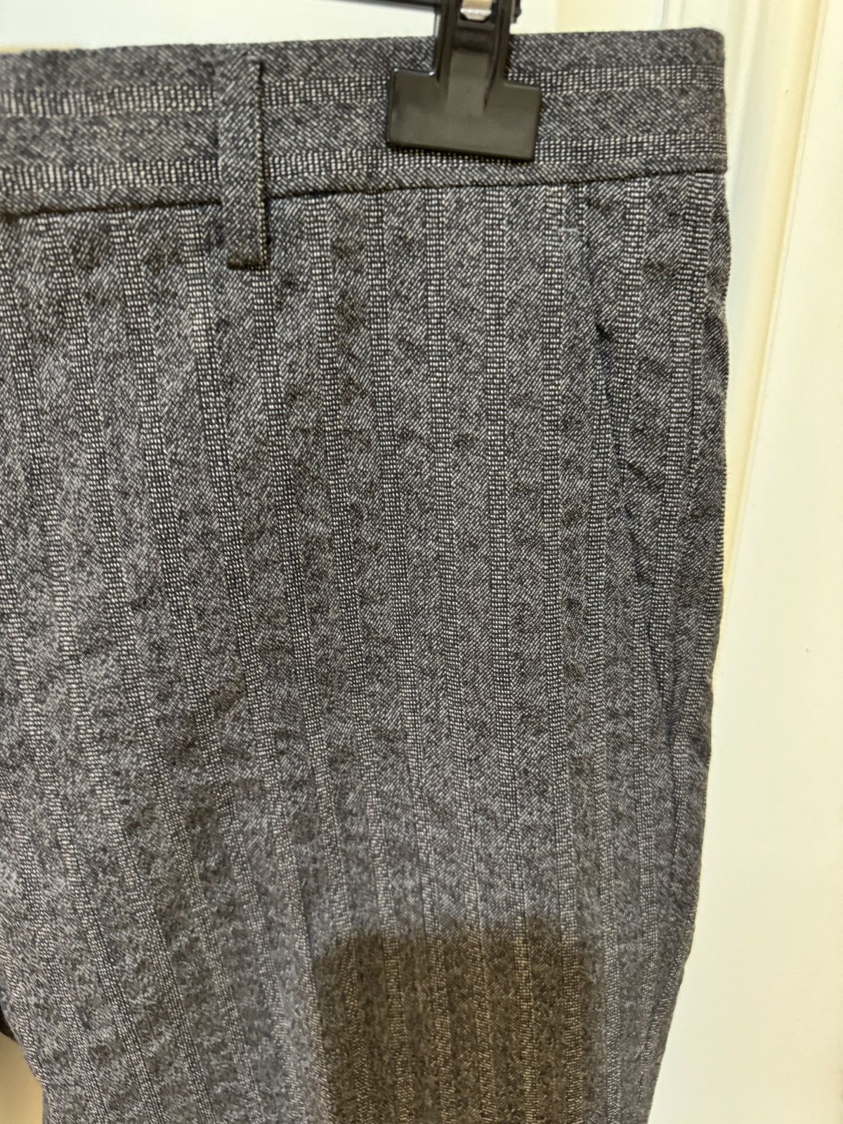 Gucci Rare Gucci Grey striped flared pants Sz48 Size US 32 / EU 48 - 5 Thumbnail