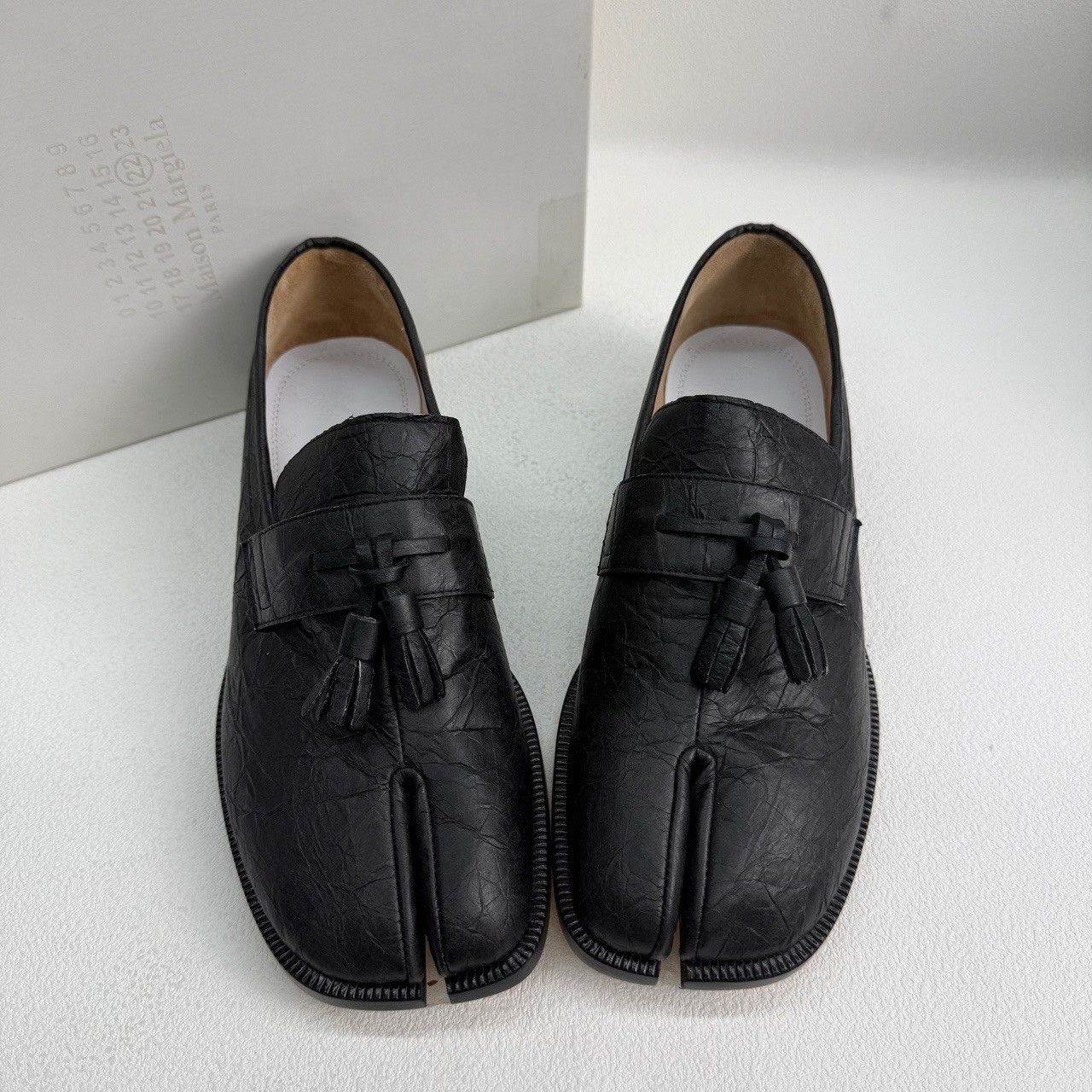 Maison Margiela Maison Margiela Leather Black Lowtop Sneakers us_6-5 Women Size US 6.5 / IT 36.5 - 1 Thumbnail