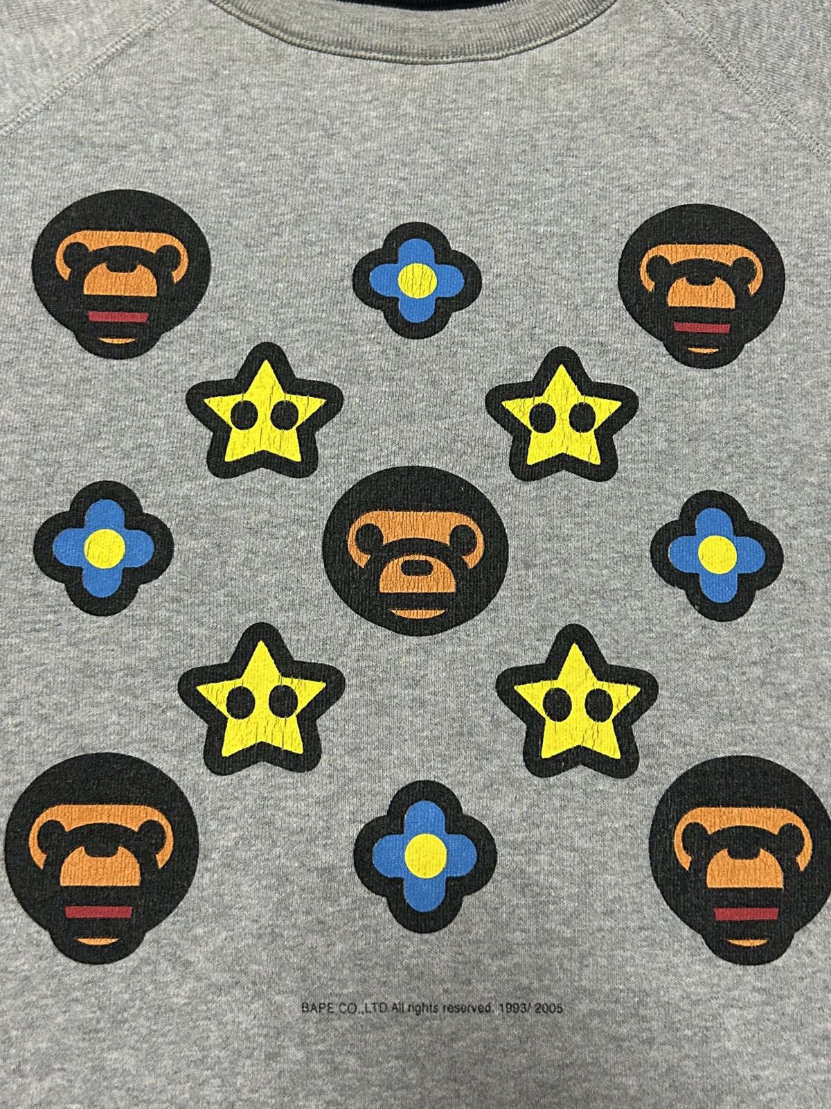 Bape BABY MILO REVERSIBLE CREWNECK (2005) Size US M / EU 48-50 / 2 - 5 Thumbnail
