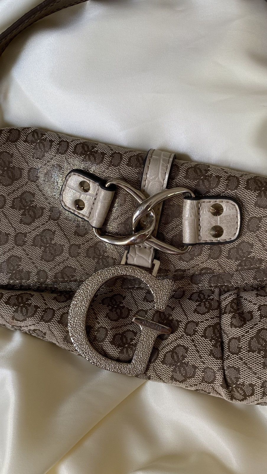 Guess Vintage guess beige shoulder bag Size ONE SIZE - 6 Thumbnail