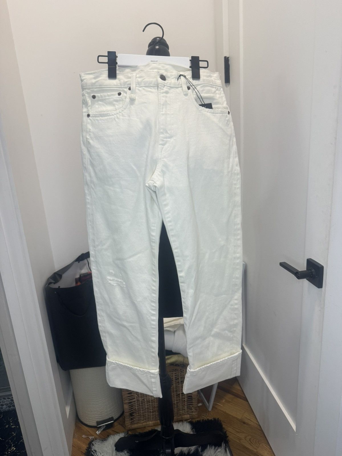 R13 R13 - Ecru Romeo Jeans Size 27" / US 4 / IT 40 - 1 Thumbnail