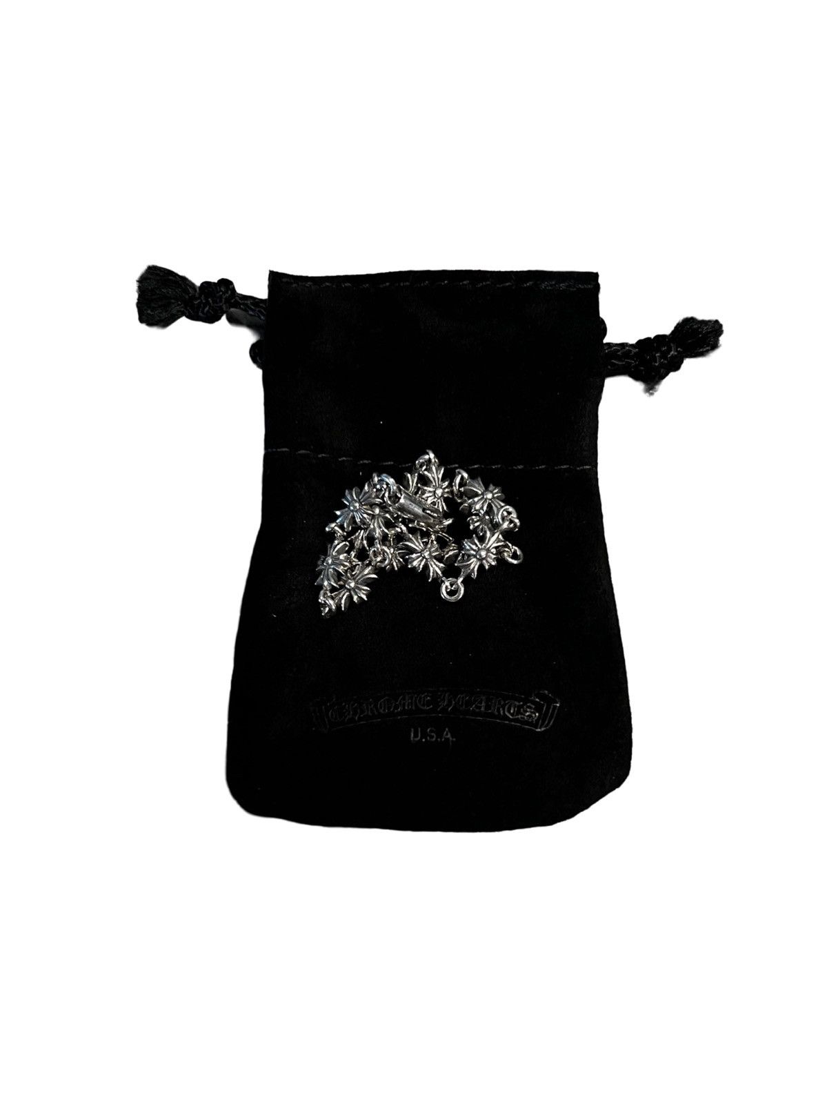 Chrome Hearts Chrome Hearts Tiny E Plus Bracelet 12 Link Size ONE SIZE - 4 Thumbnail