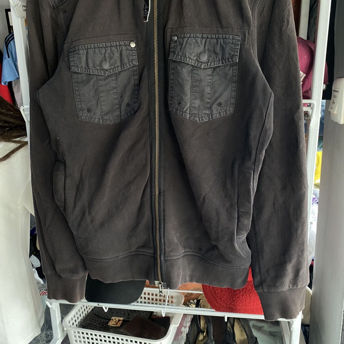 Armani Vintage ARMANI JEANS Zip-Up Jacket with Dual Chest Pockets Size US M / EU 48-50 / 2 - 4 Thumbnail