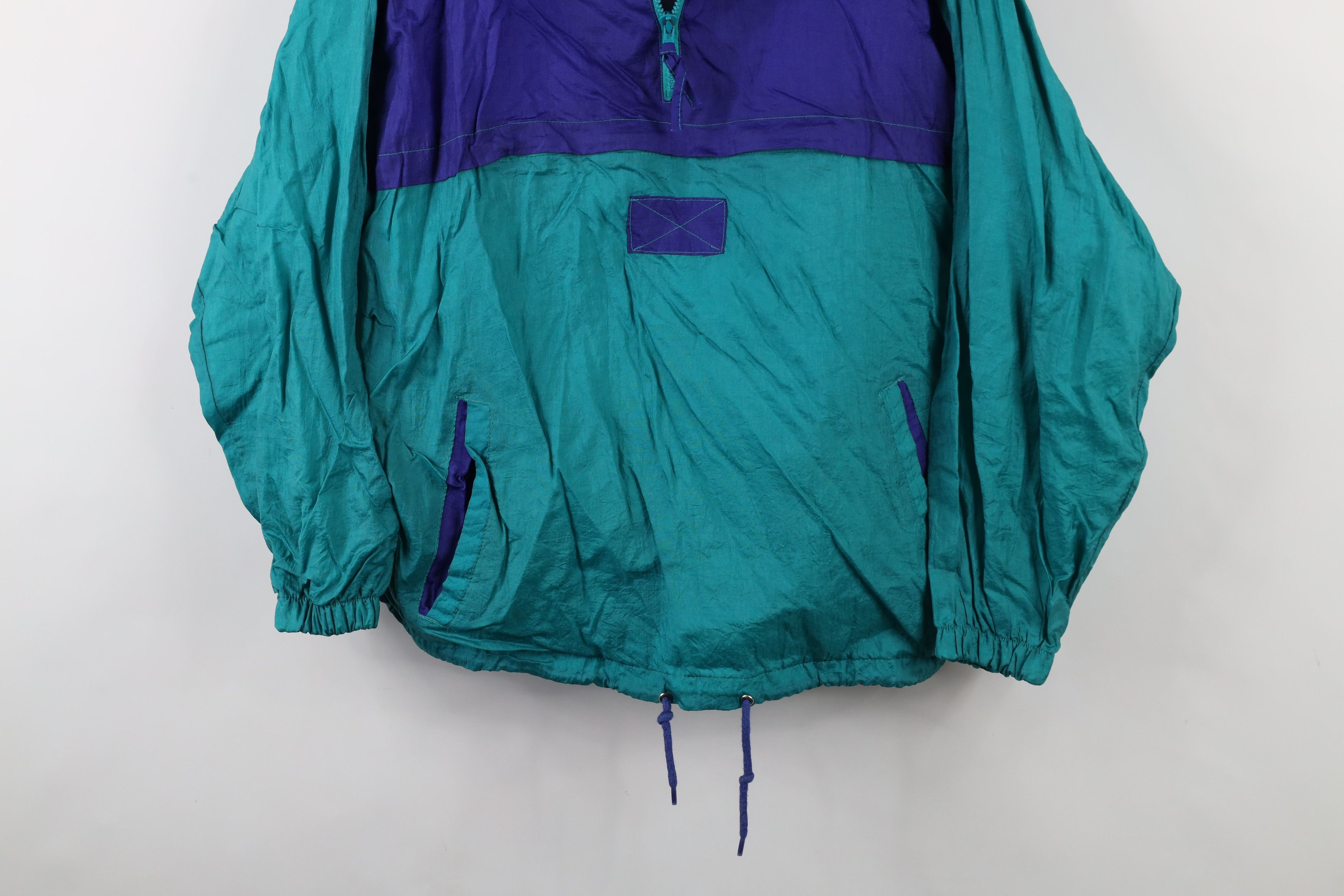 Vintage Vintage 90s Streetwear Hooded Anorak Windbreaker Jacket Size M / US 6-8 / IT 42-44 - 3 Thumbnail