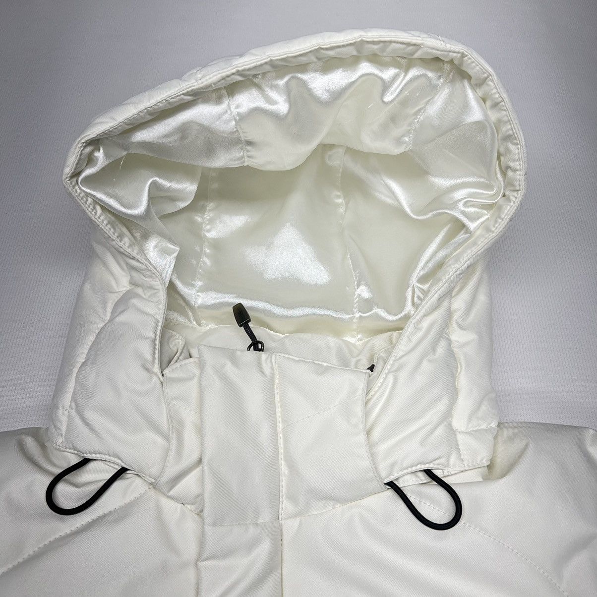 Nike × Nike ACG × Vintage VTG Nike ACG Jacket White Puffer Jacket Zip Winter Ski Retro Size M / US 6-8 / IT 42-44 - 6 Thumbnail