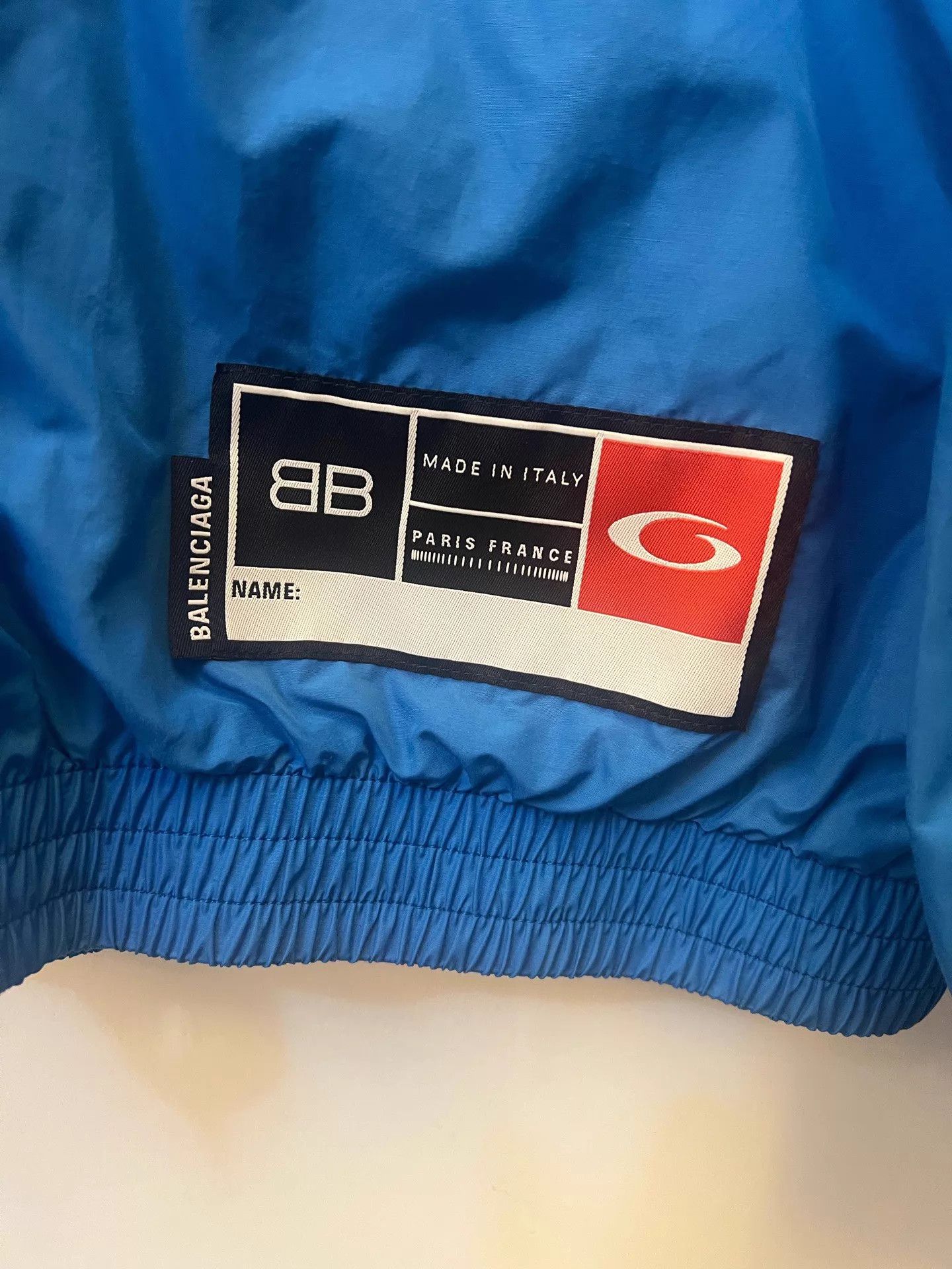 Balenciaga Balenciaga Digital Embroidered Zipper Stand Collar Jkt XS Size US XS / EU 42 / 0 - 2 Thumbnail