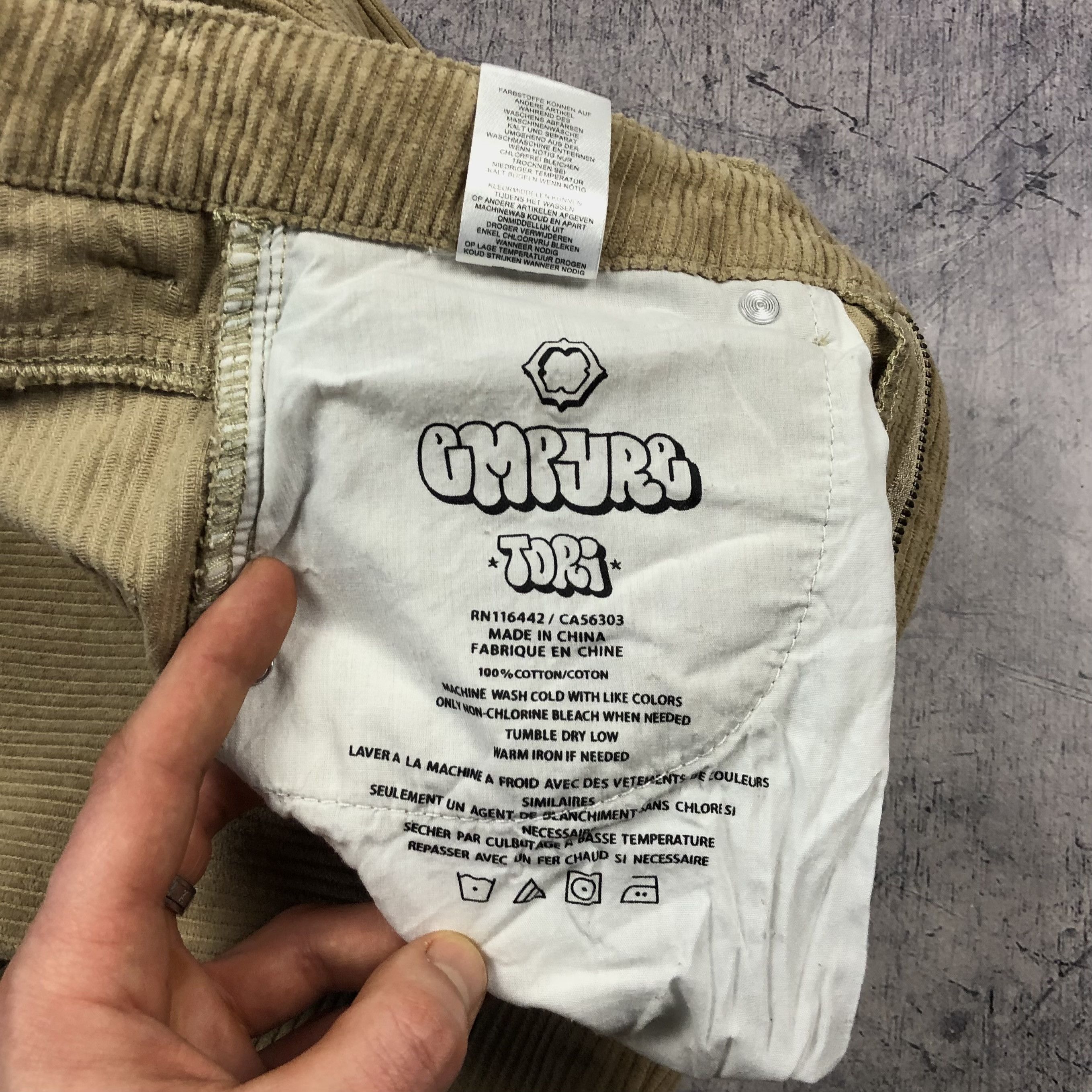 Empyre SK8 Empyre Corduroy Tori Baggy Skate Pants Size 28" / US 6 / IT 42 - 11 Thumbnail