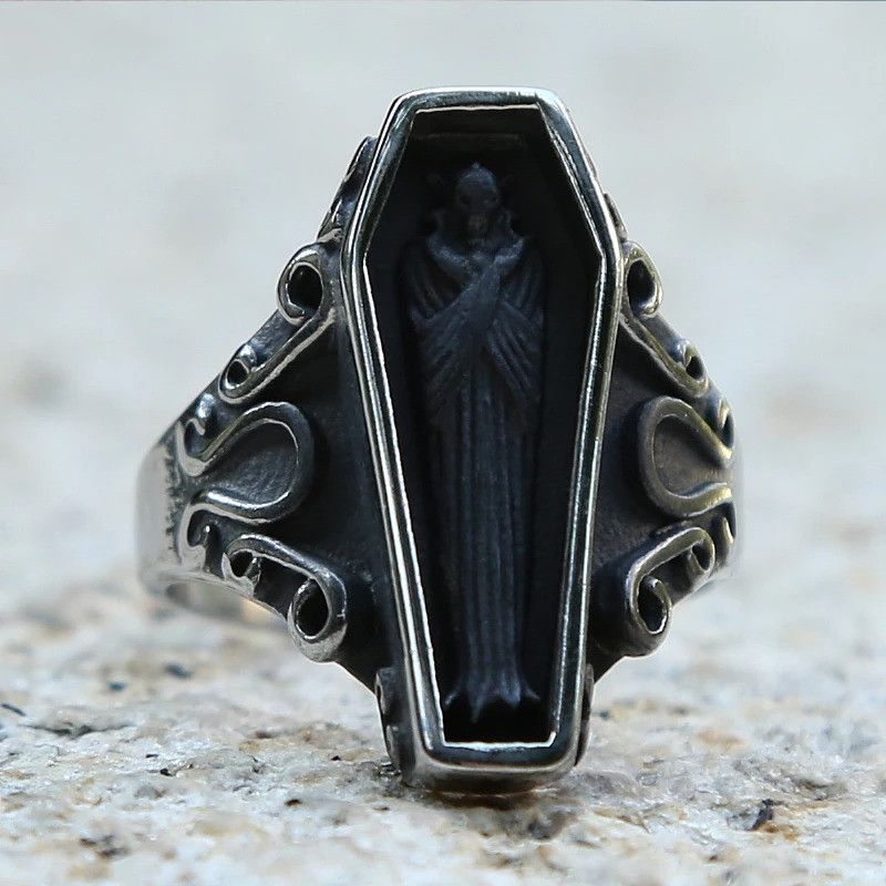 Vintage Unique Zombie Vampire Skull Size ONE SIZE - 3 Thumbnail