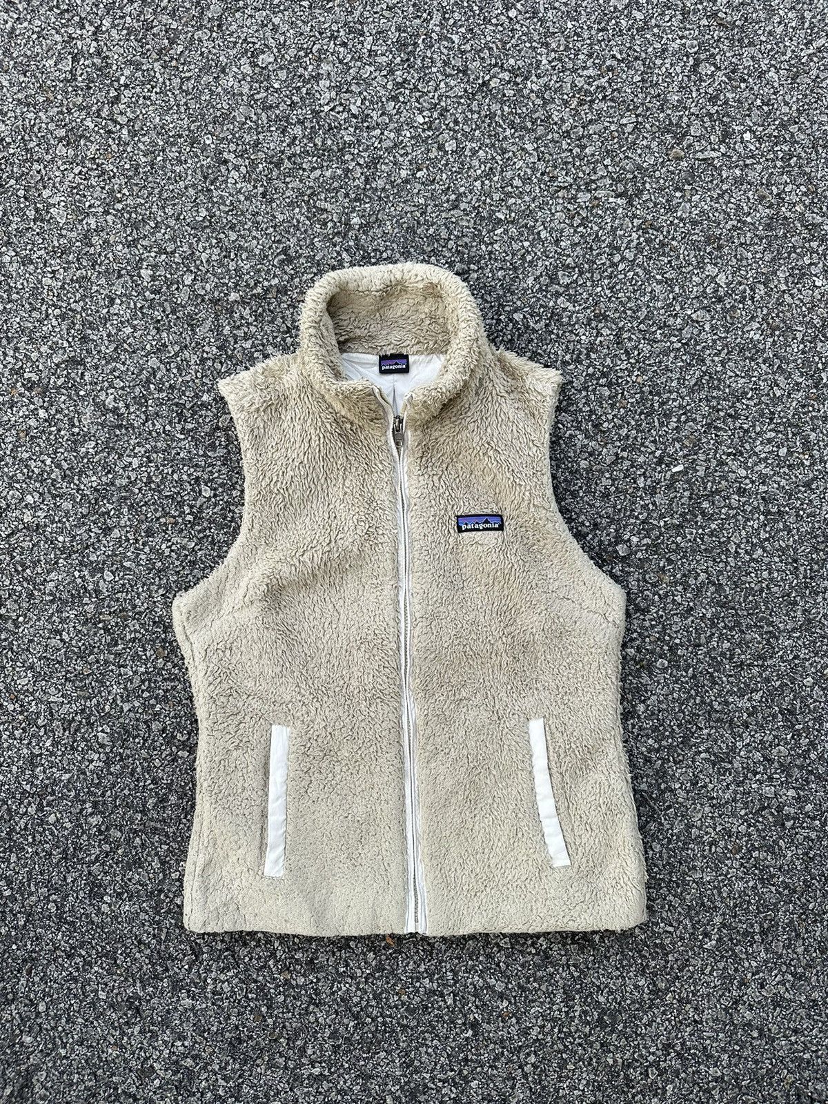 👹Patagonia Cream Fleece Jacket (Woman)