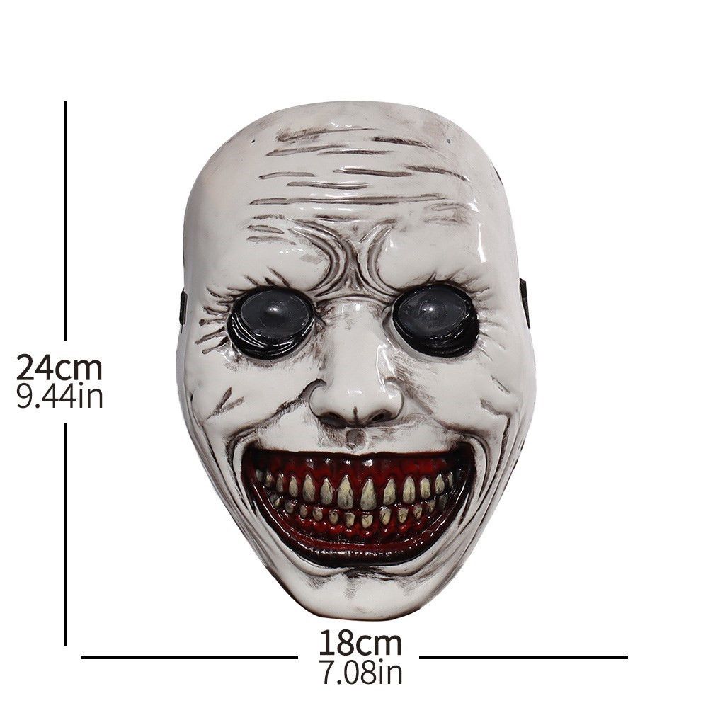 Japanese Brand Mask Cosplay Evil Creepy Ghost Skull Size ONE SIZE - 4 Thumbnail