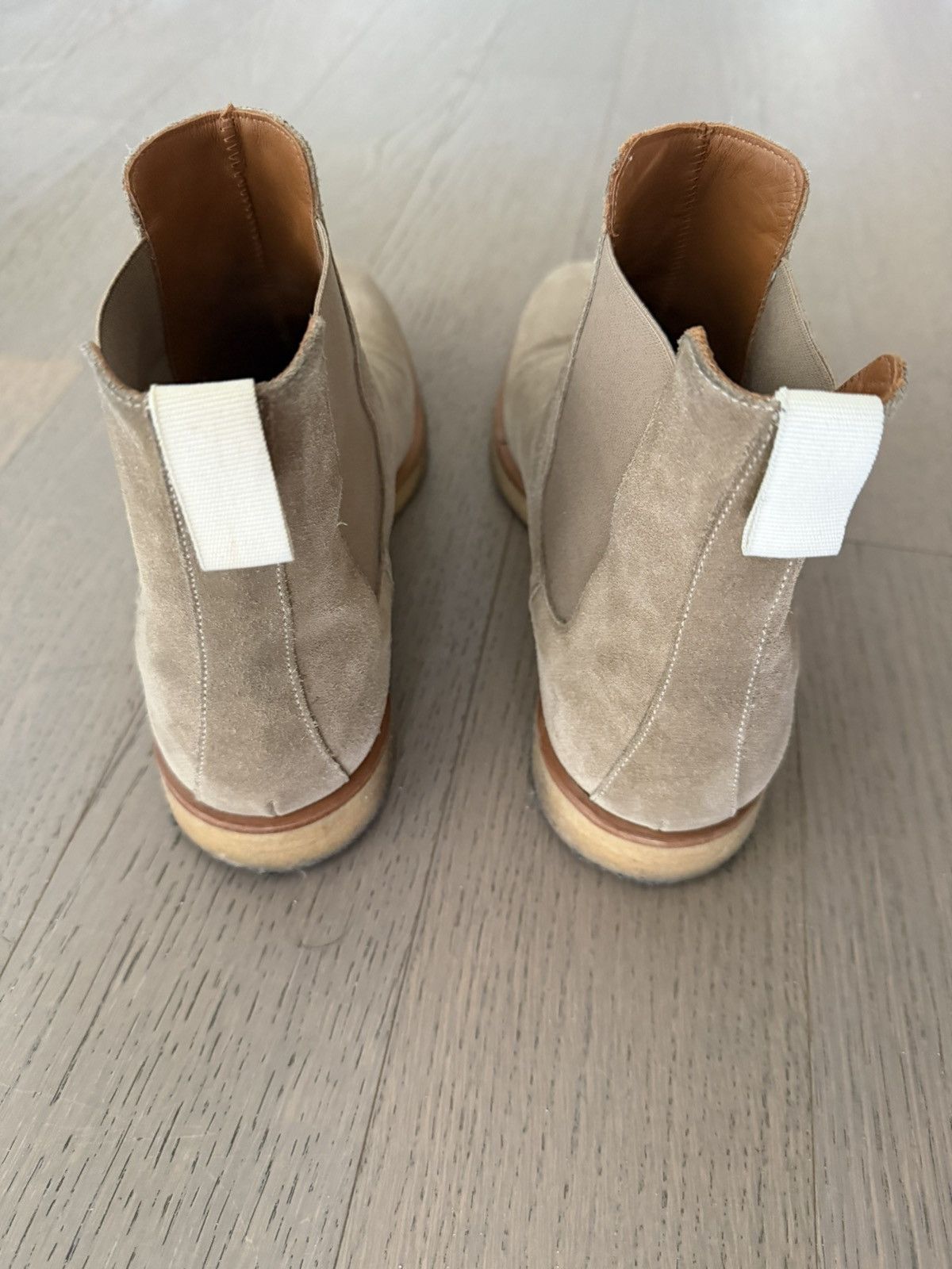 Common Projects Common Project suede chelsea boots 45 Size US 12 / EU 45 - 3 Thumbnail