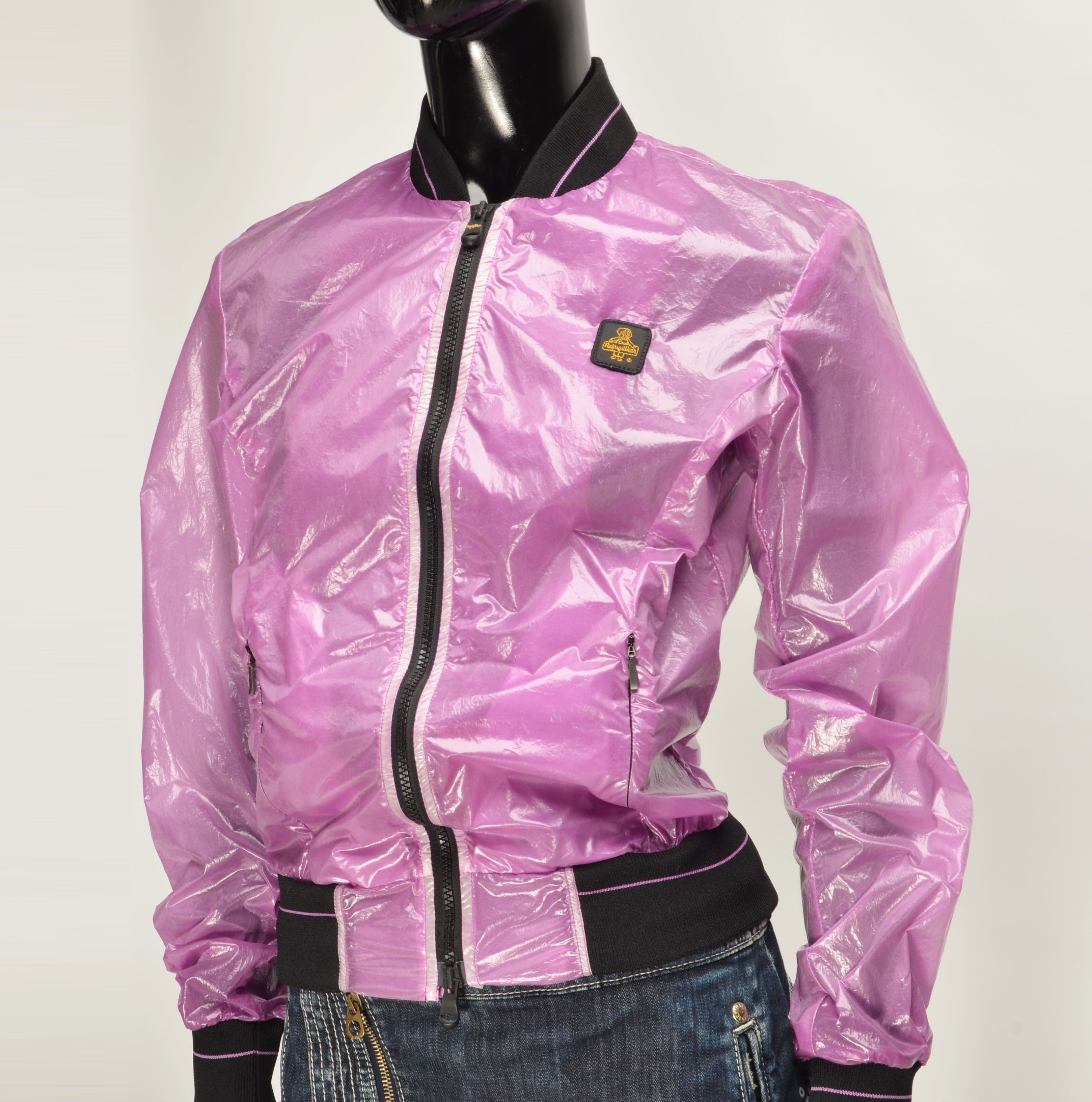 Refrigiwear Refrigewear by Miss Sixty Y2K Pink Nylon Wind Proof Bomber Size M / US 6-8 / IT 42-44 - 2 Thumbnail