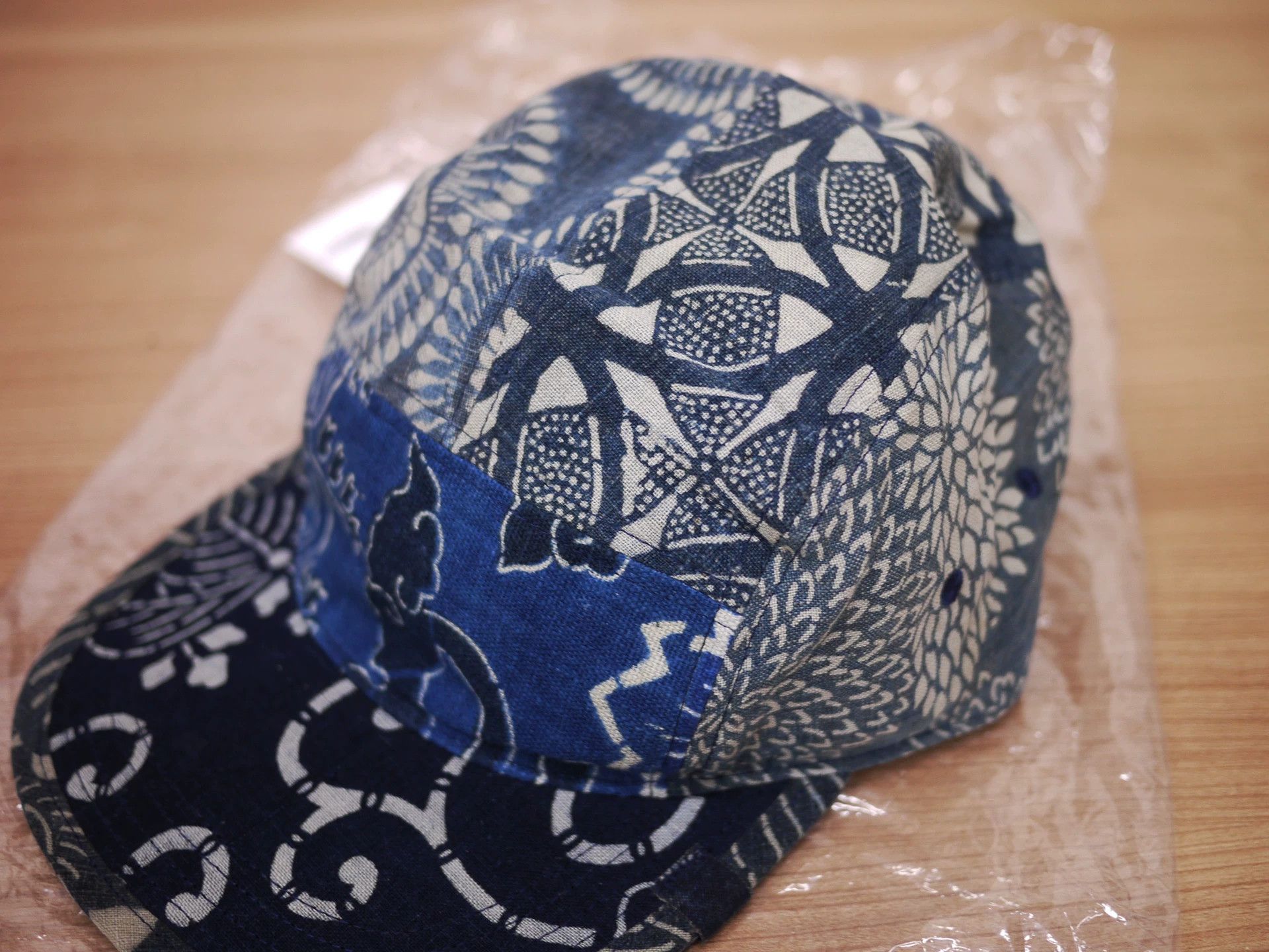 Visvim Visvim ICT Camp Cap Kofu Indigo Pattern F Size ONE SIZE - 2 Thumbnail