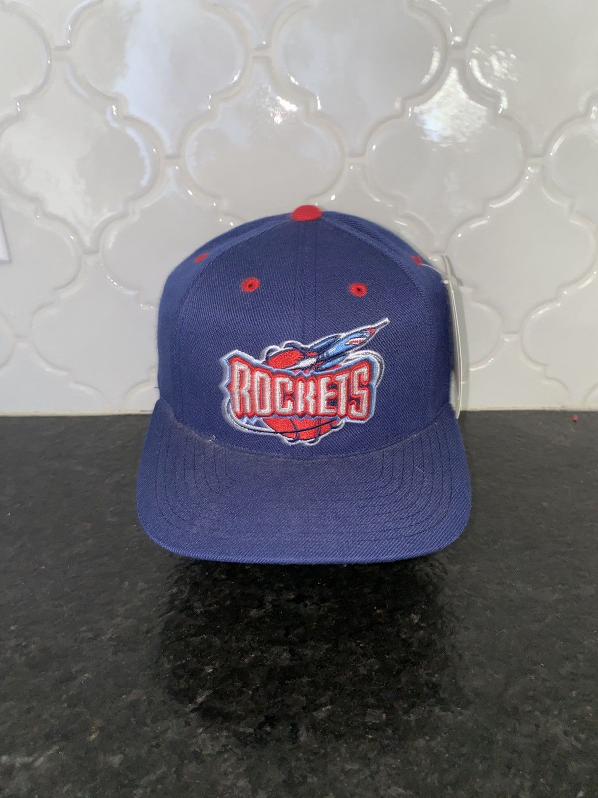 Logo Athletic Vintage 90s Logo athletic Houston rockets snapback Size ONE SIZE - 1 Thumbnail