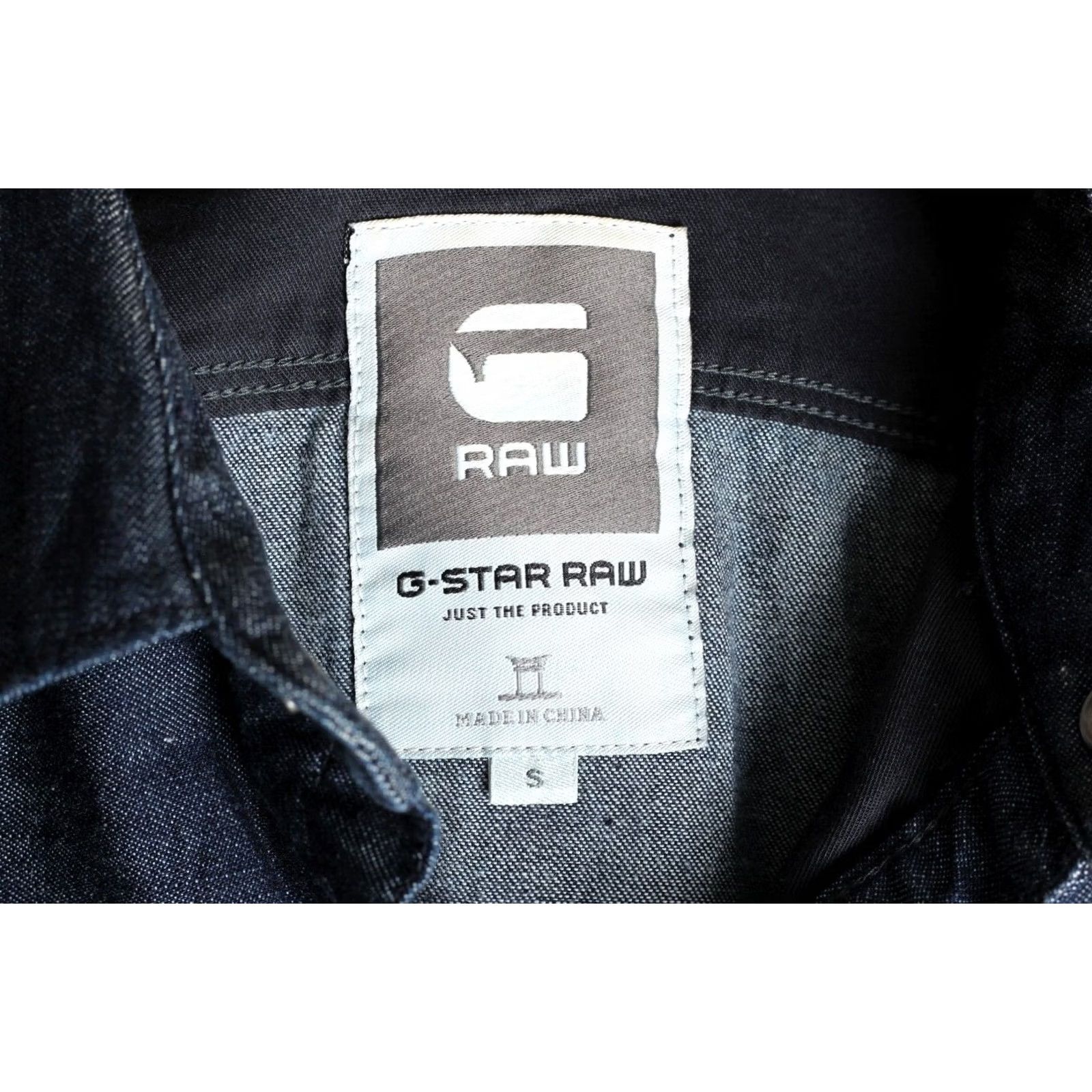 G-Star G-STAR ARC 3D Denim Shirt Slim Fit Men Size S Long Sleeve Snap Size US S / EU 44-46 / 1 - 5 Thumbnail