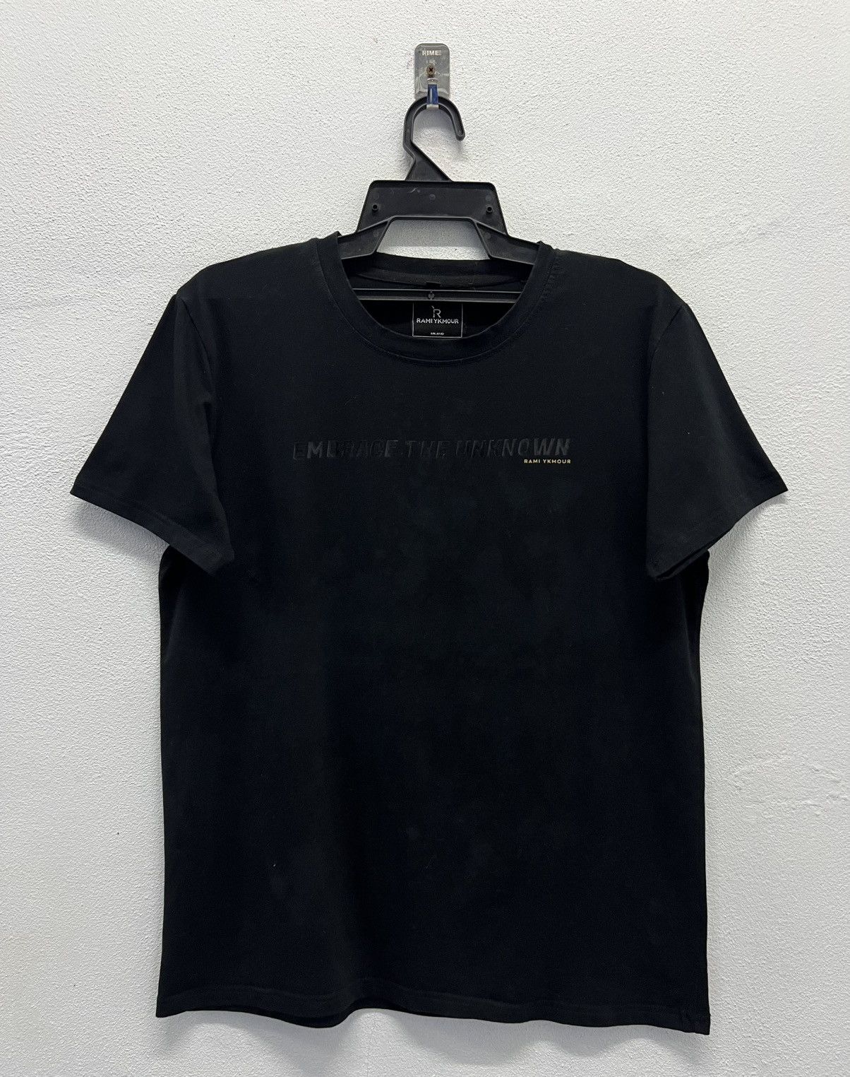 Designer × Vintage VINTAGE RAMI YKMOUR MILANO EMBRACE THE UNKNOWN SHIRT Size US M / EU 48-50 / 2 - 1 Thumbnail