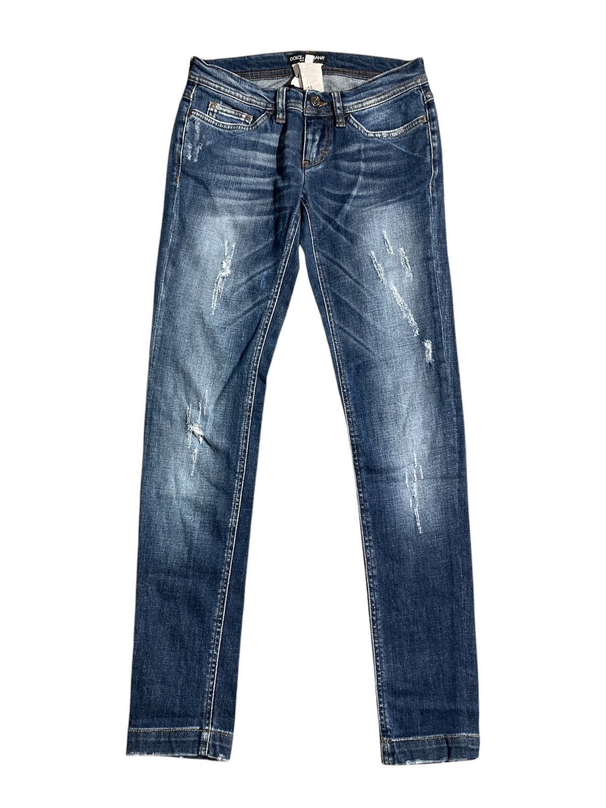 Dolce & Gabbana DOLCE GABBANA GRILY JEANS PANTS WOMAN Size 35" - 1 Thumbnail