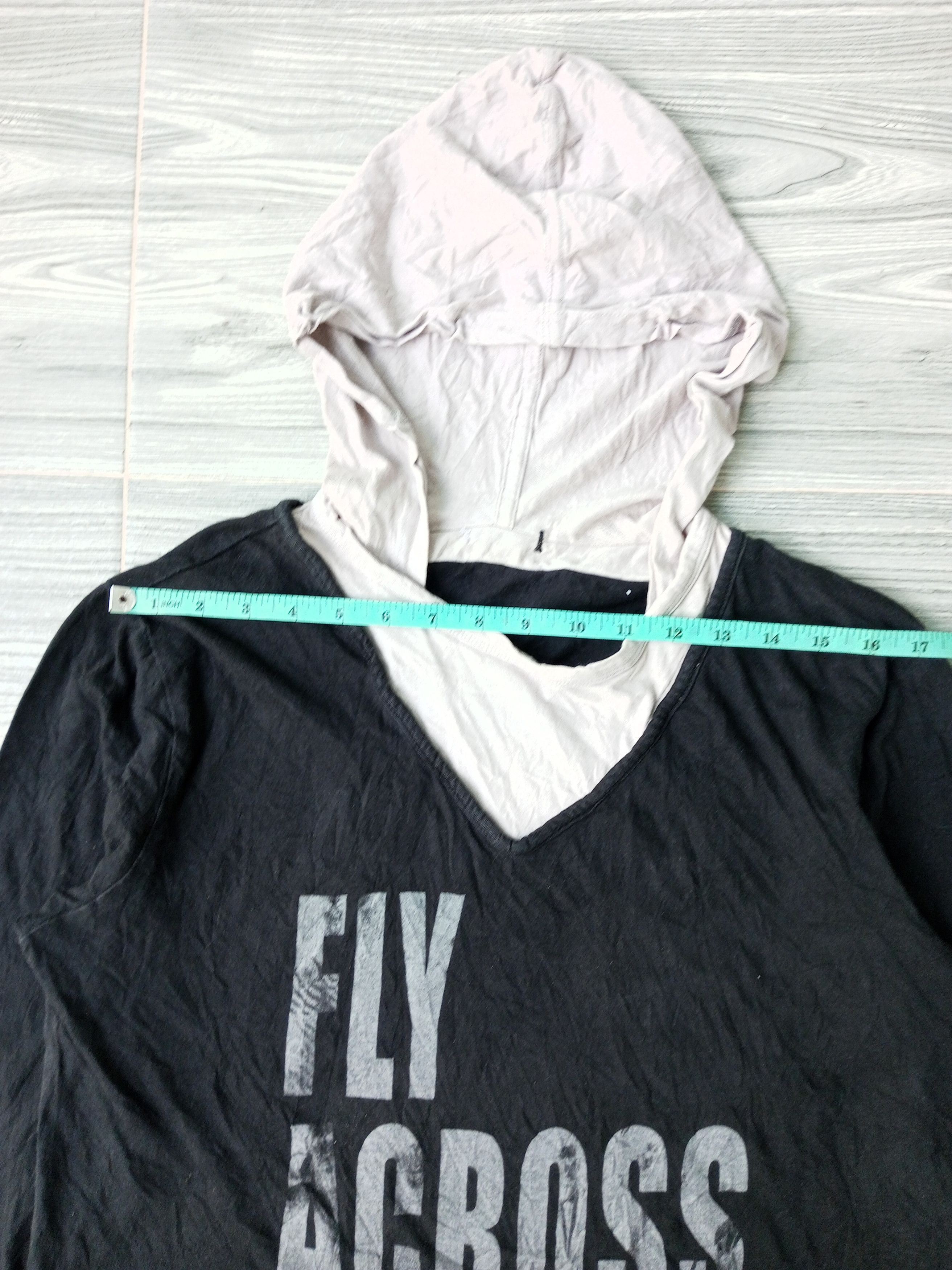 Japanese Brand "Lost Tag" Japan Double Layer Hoodie LongSleeve Tshirt Size US L / EU 52-54 / 3 - 11 Thumbnail