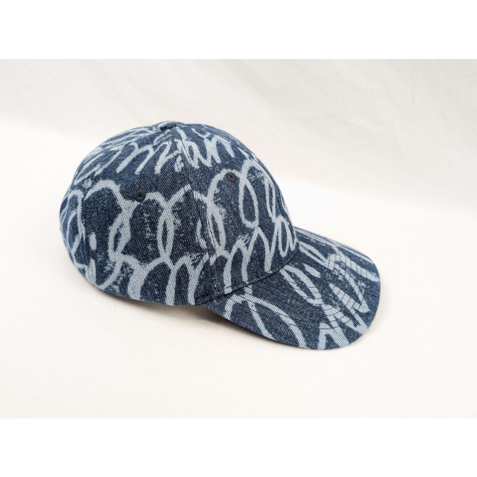Marni o1rshd1 Size: L / Bleached Lasered Light Denim Cap / Hat Size ONE SIZE - 13 Thumbnail