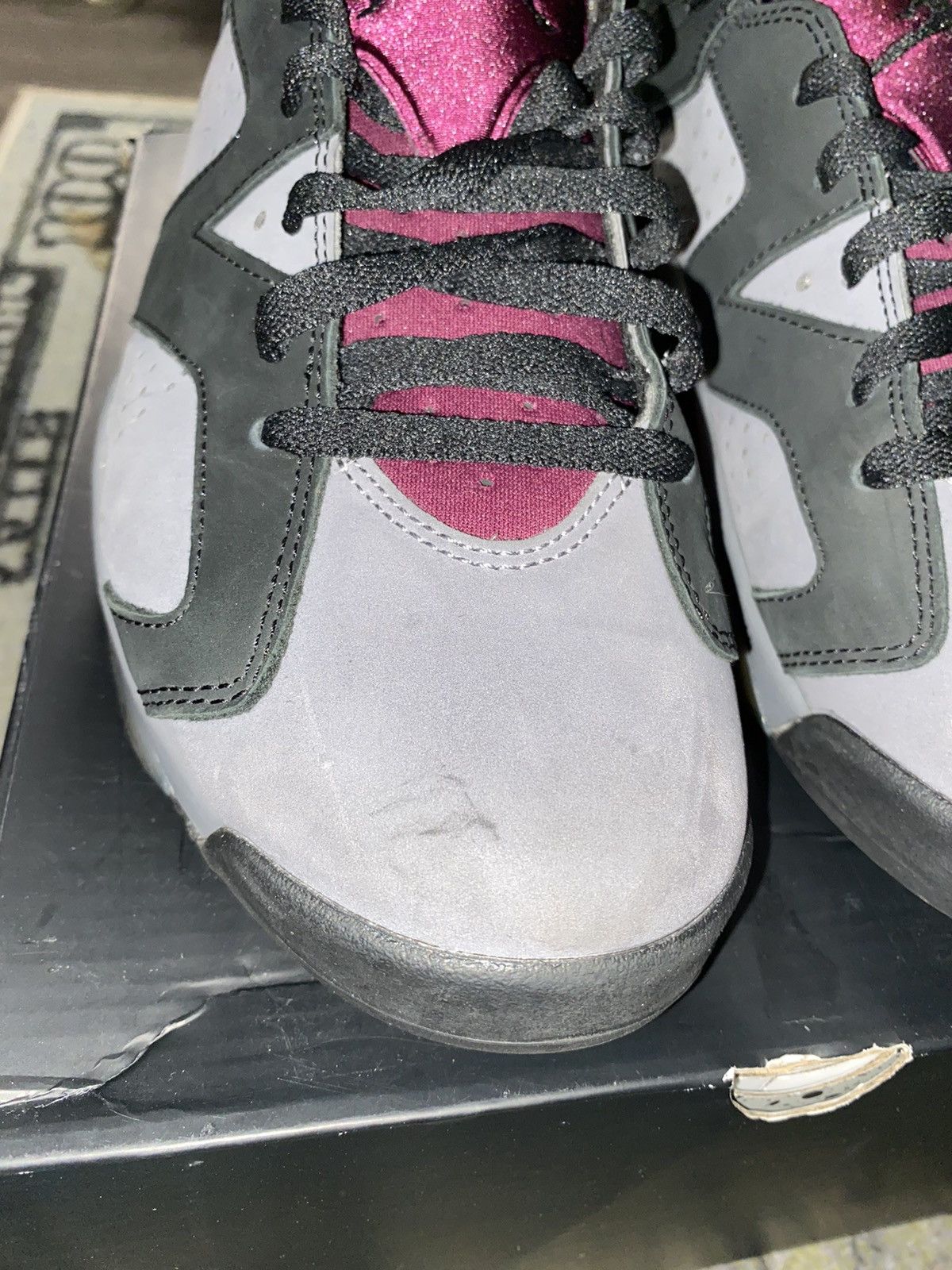 Jordan Brand × Nike Jordan 6 Retro Bordeaux Size US 12 / EU 45 - 4 Thumbnail