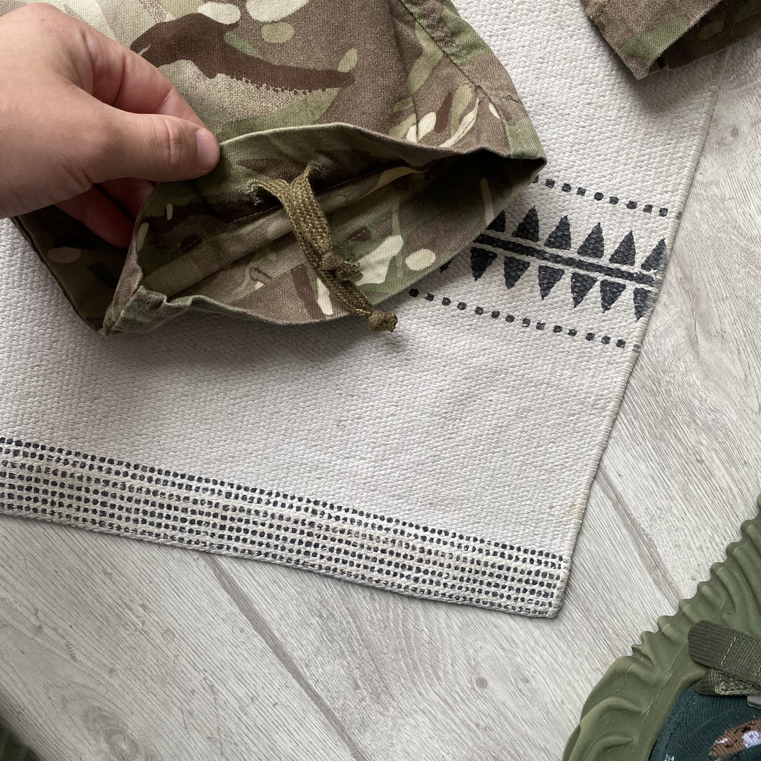 Japanese Brand Camouflage Vinage 00s cargo Combat Cargo Pants USA army Size US 34 / EU 50 - 4 Thumbnail