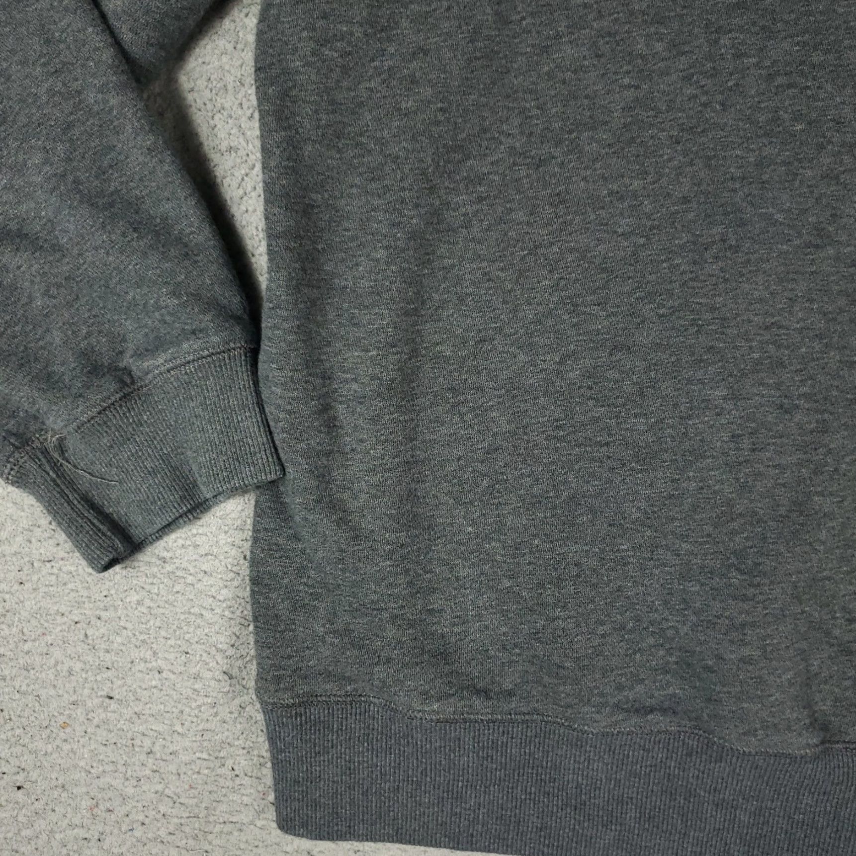 Nike Nike Sweater Mens 2XL Gray Fleece Pullover Crew Sweatshirt Size US XXL / EU 58 / 5 - 3 Thumbnail