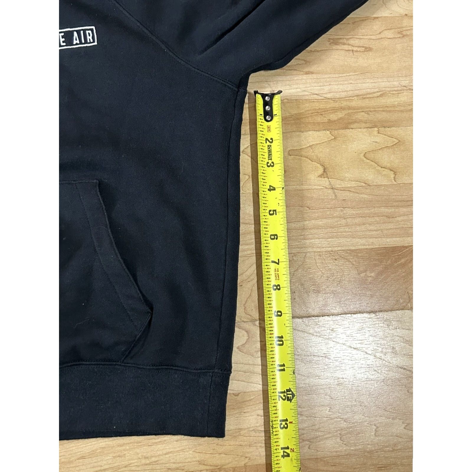 Nike Womens Nike Air Hoodie Sweatshirt 1/4 Zip Pullover Black sz Medium Size M / US 6-8 / IT 42-44 - 4 Thumbnail