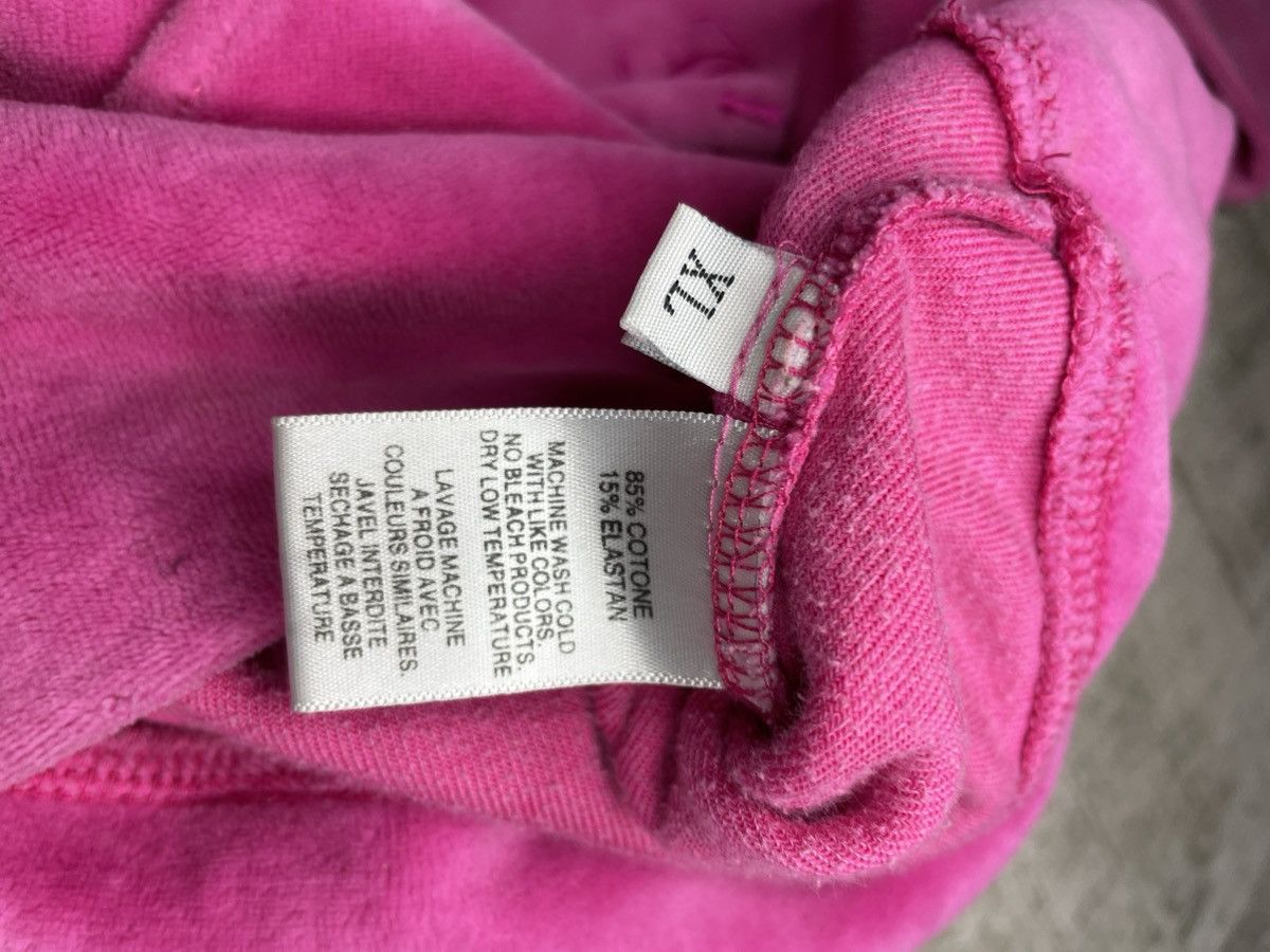 Juicy Couture Vintage Y2K Juice Couture 00’s Pink Zip Hoodie RARE Size L / US 10 / IT 46 - 9 Thumbnail