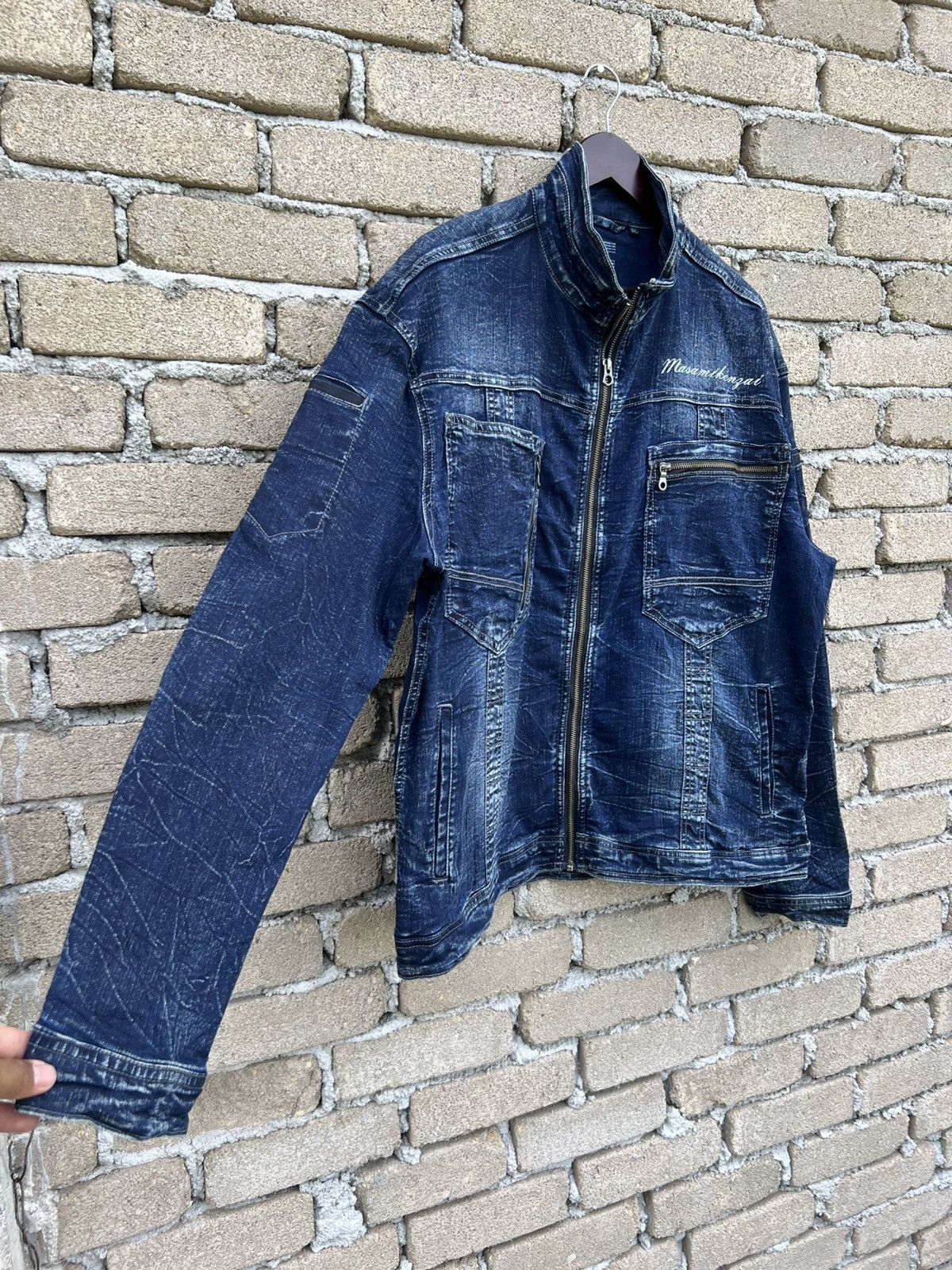 Japanese Brand Grancisco Masamikenzai Workwear Style Jacket Size US L / EU 52-54 / 3 - 6 Thumbnail