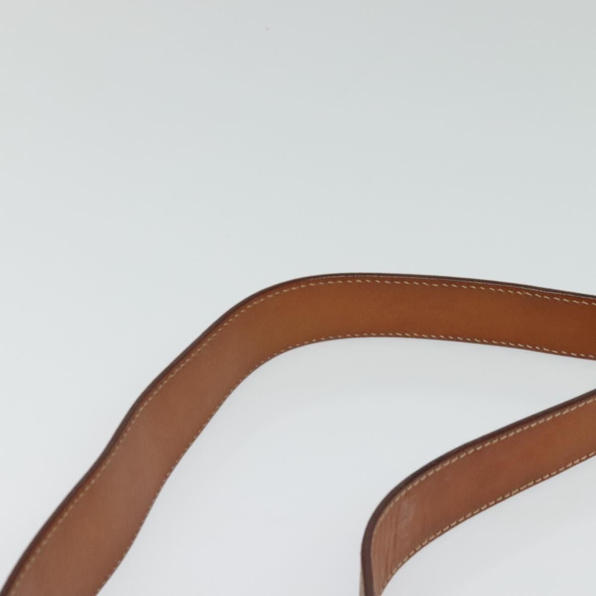Celine CELINE Macadam Canvas Shoulder Bag Pvc Leather Brown Gold Size ONE SIZE - 8 Thumbnail