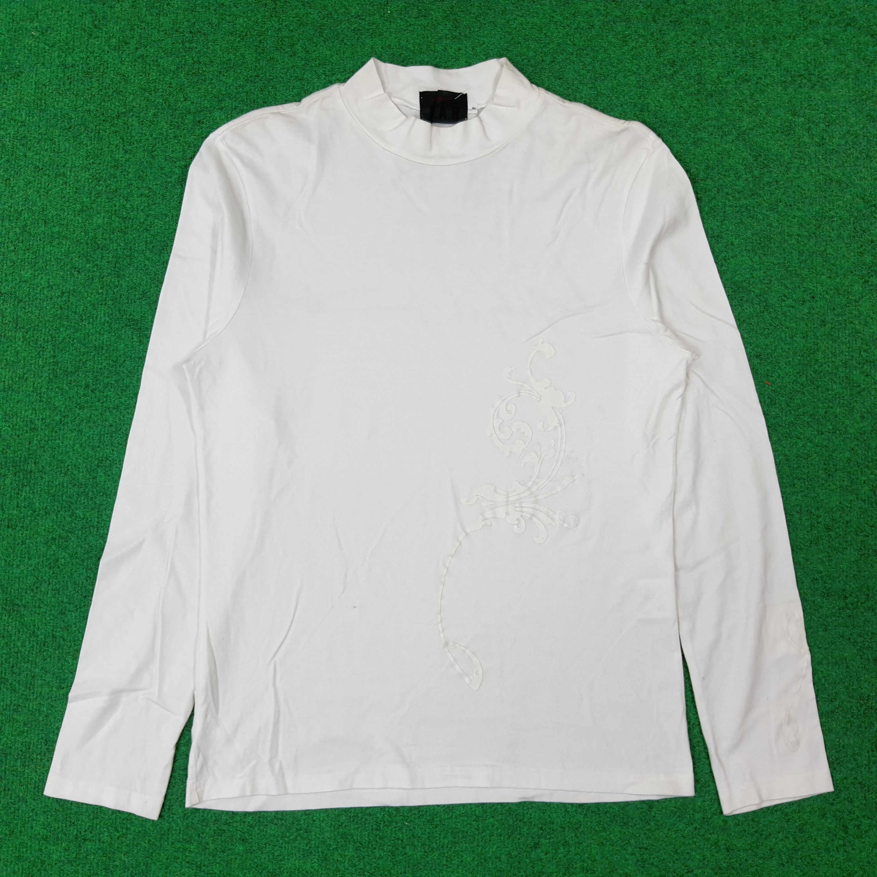 Yohji Yamamoto Vintage Yohji Yamamoto A.A.R Custom Red Logo Tshirt C276N42 Size US M / EU 48-50 / 2 - 3 Thumbnail