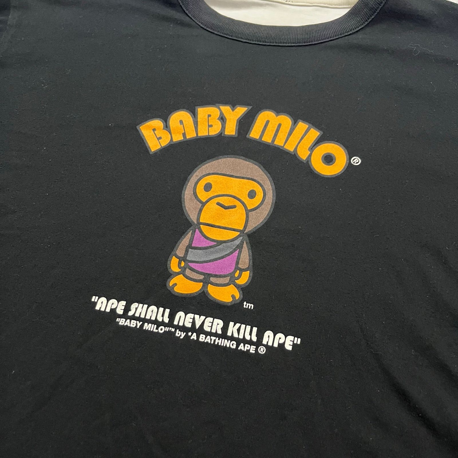 Bape × Nigo Authentic Bape 2000's Baby Milo Reversible Tee XL Size US XL / EU 56 / 4 - 5 Thumbnail